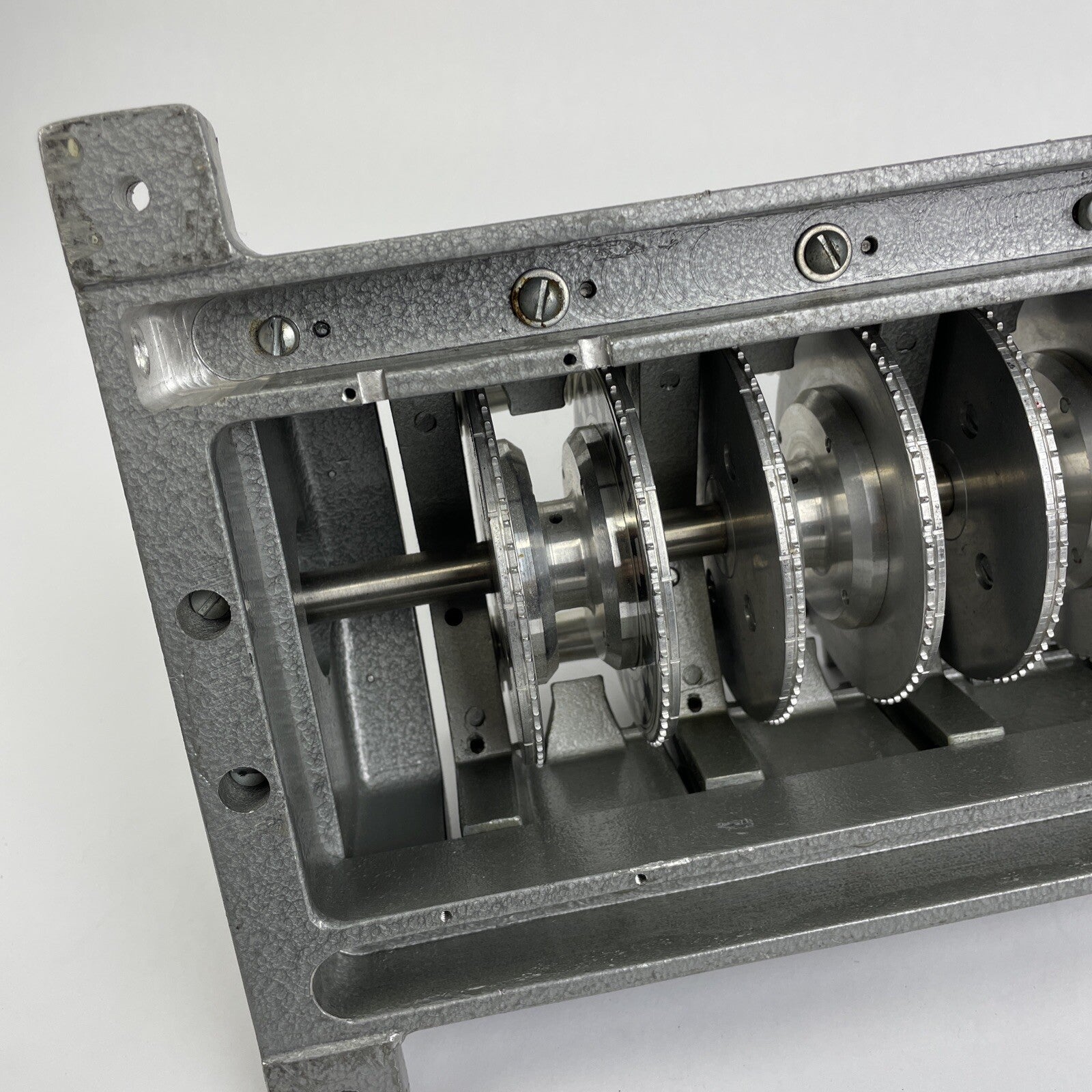 Hollywood Film Co. Universal 35mm 4 Gang Editing Synchronizer Vintage Model 35-4