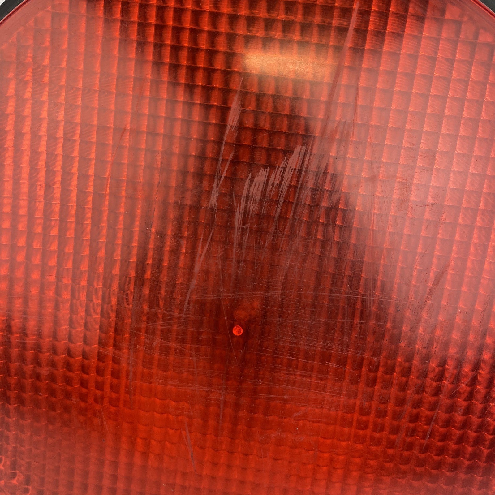 12" GE General Electric RED LED Traffic Light Signal Lens 120V DR6-RTFB-17A
