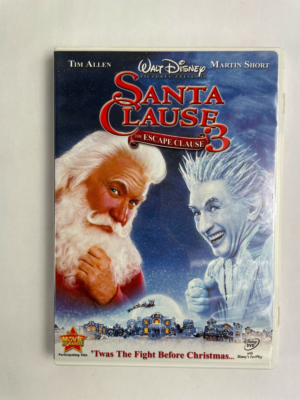 Walt Disnep Santa Clause Tim Allen Martin Short DVD Movies