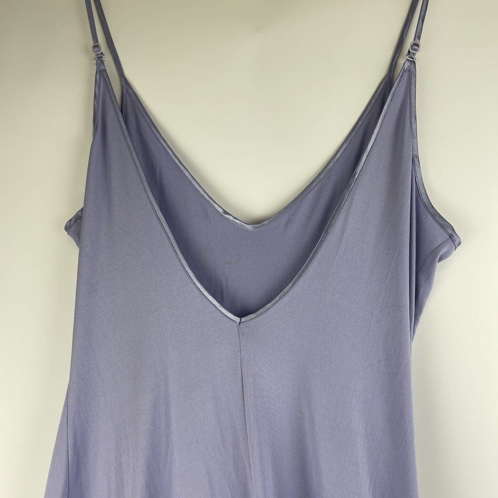 Women's HILLARD & HANSON sleeveless Purple Intimates Dress Gown Sz Medium
