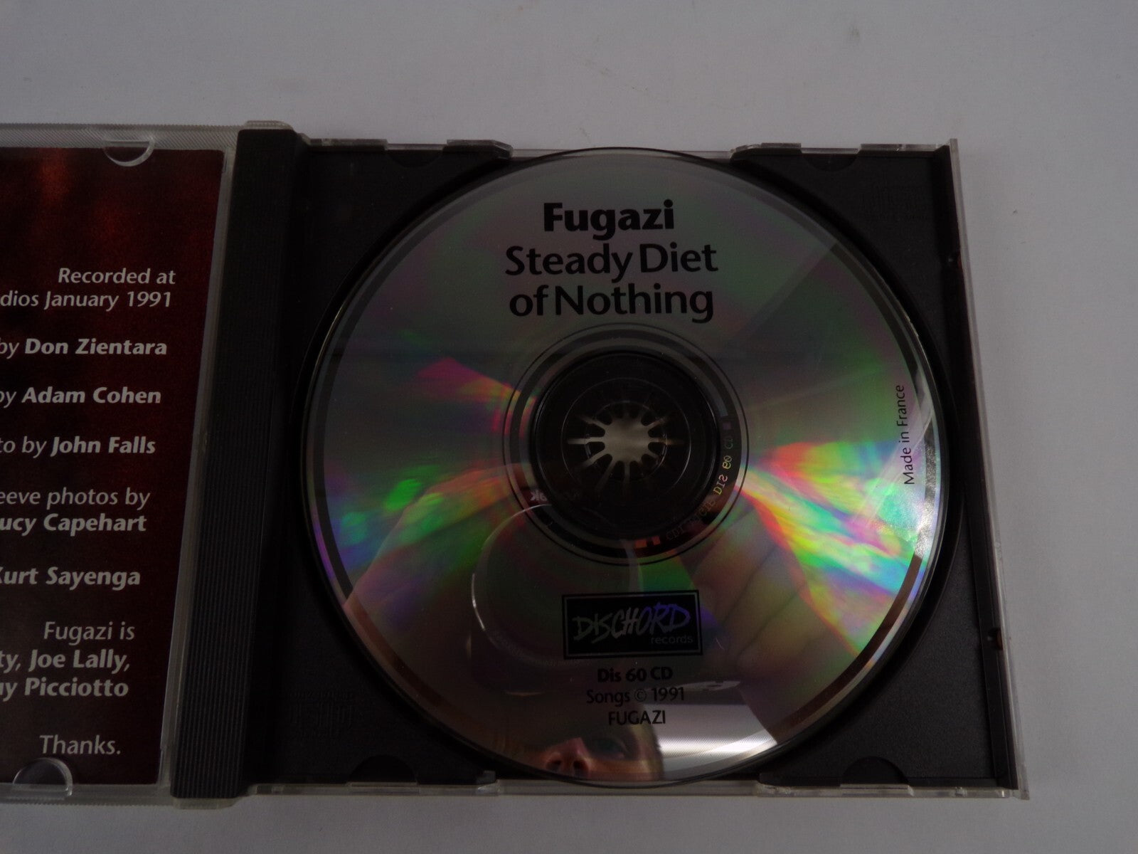 Fugazi Steady Diet Of Nothing Exit Only Stacks Polish Latin Roots CD#41