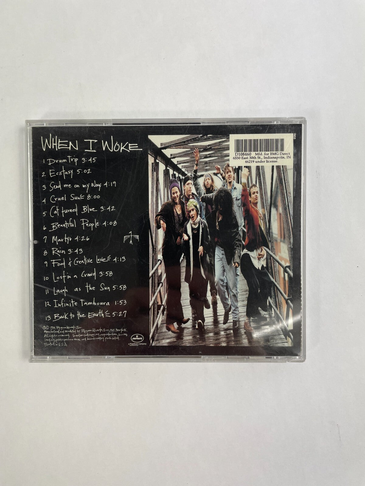 When I Woke Rusted Root Drum Trip Ecstasy Rain Martyr Beautiful People CD#72