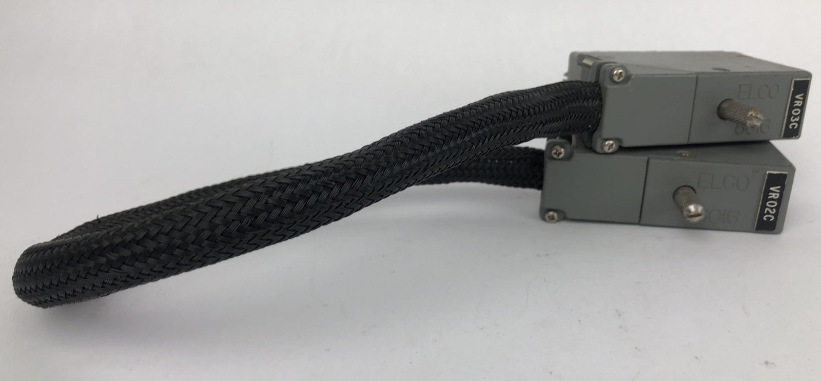 2 x ELCO 8016 Rack And Panel Mated Connectors 56 Gold Contacts Electronics