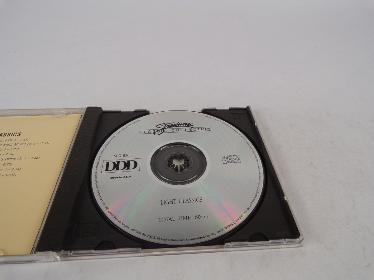 Light Classics Suppe Light Cavarly Oventure Mozart Debussy Handel Bizet CD#54