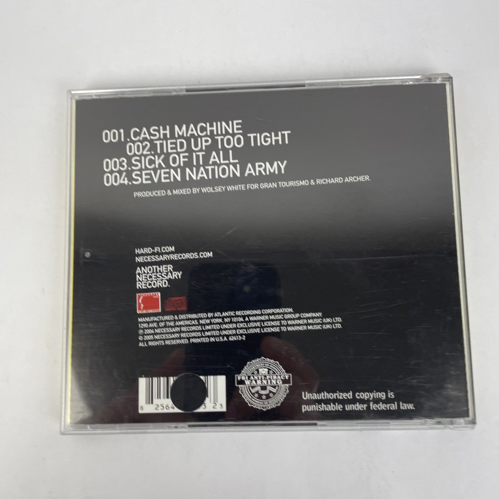 HARD-FI - Cash Machine EP [Maxi Single] + Once Upon a Time in the West Audio CD
