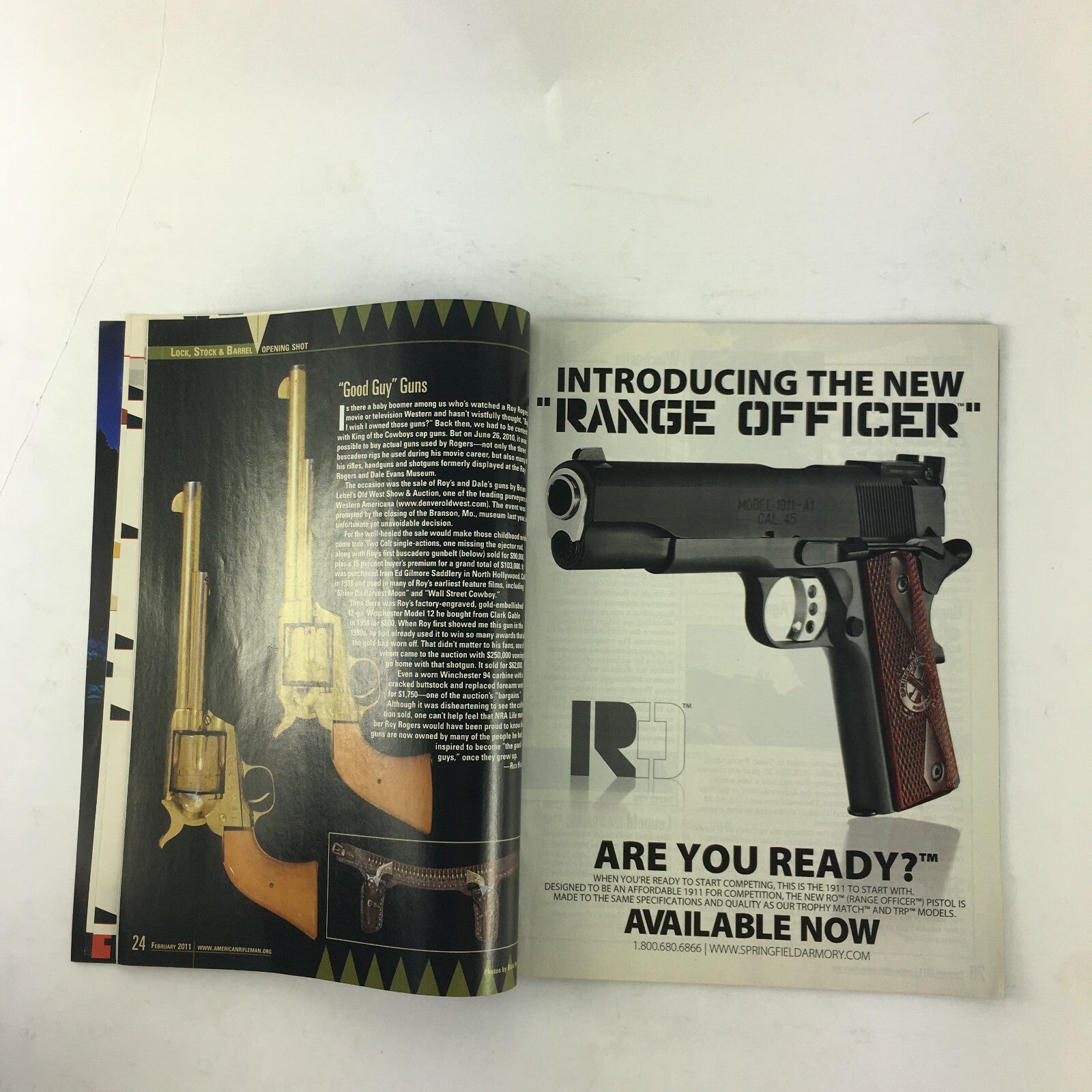 February 2011 American Rifleman Magazine Extreme Versatility The 6.8 SPC Beretta