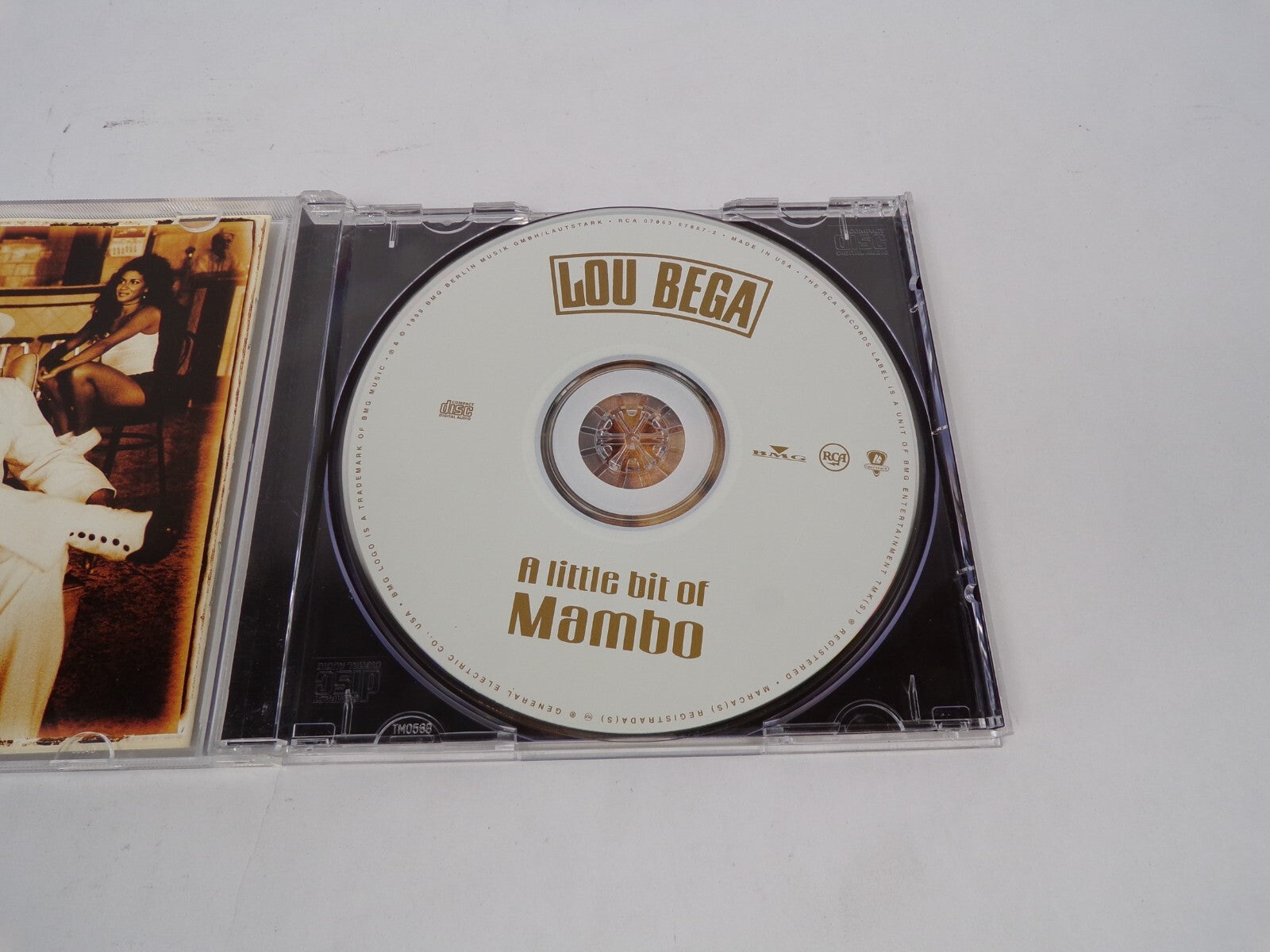 Lou Bega A Little Bit Of Mambo Baby Kggp Smiling Lou's Gate I got A Bid CD#67