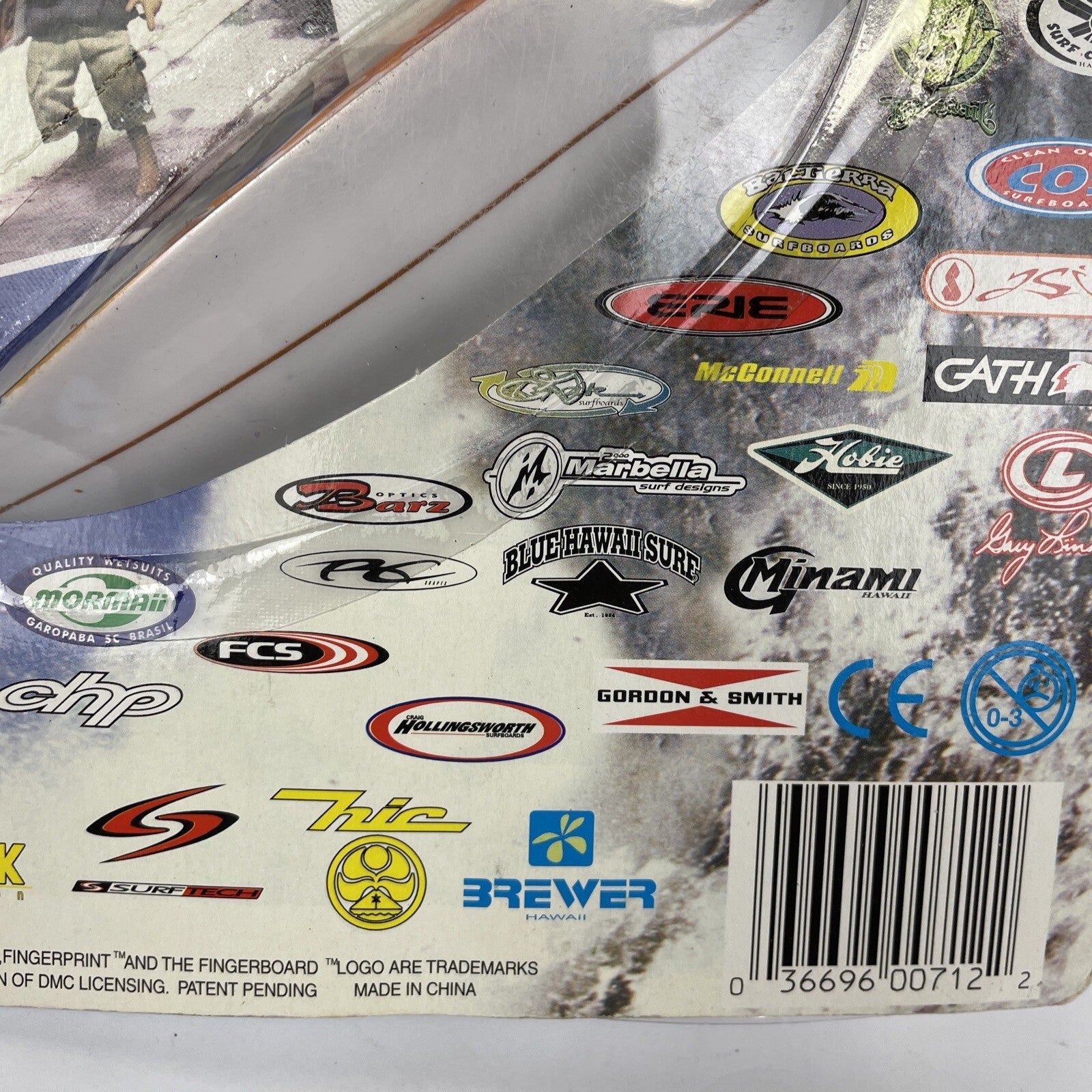 Finger Board Extreme Fingerboy Fingergirl Surfboard Surfing CH Edition RARE FIND