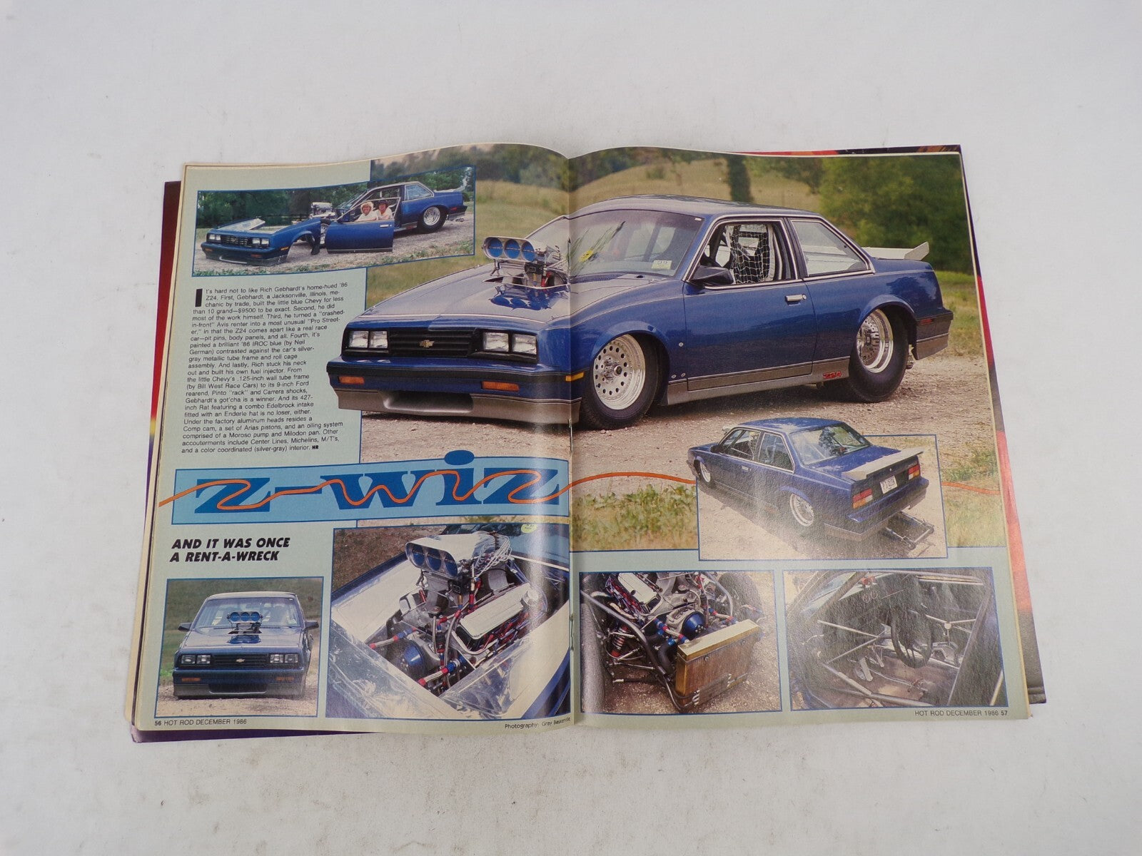 April 1987 Hot Rod Magagine's Top Ten The Best Of '86 Headers: New Designs New