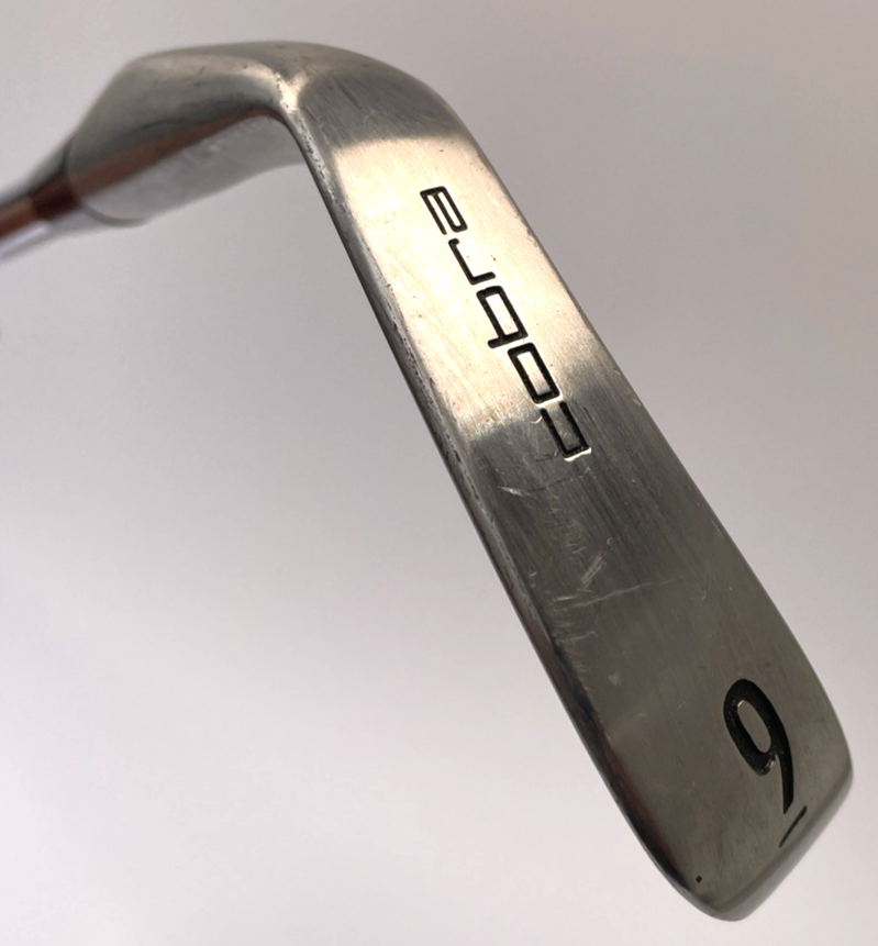 King Cobra II Oversize Tour Single 9 Iron Steel S Flex Bump Shaft Corded Grip RH
