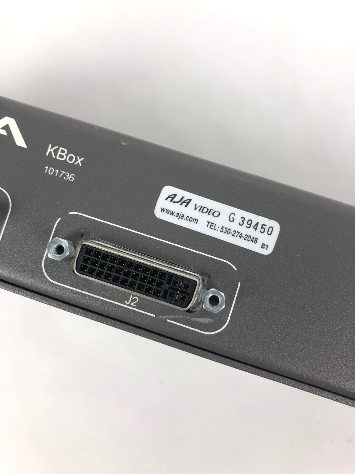 AJA Video Kbox - K Box 101736 AES/EBU Audio- Fast Free Shipping