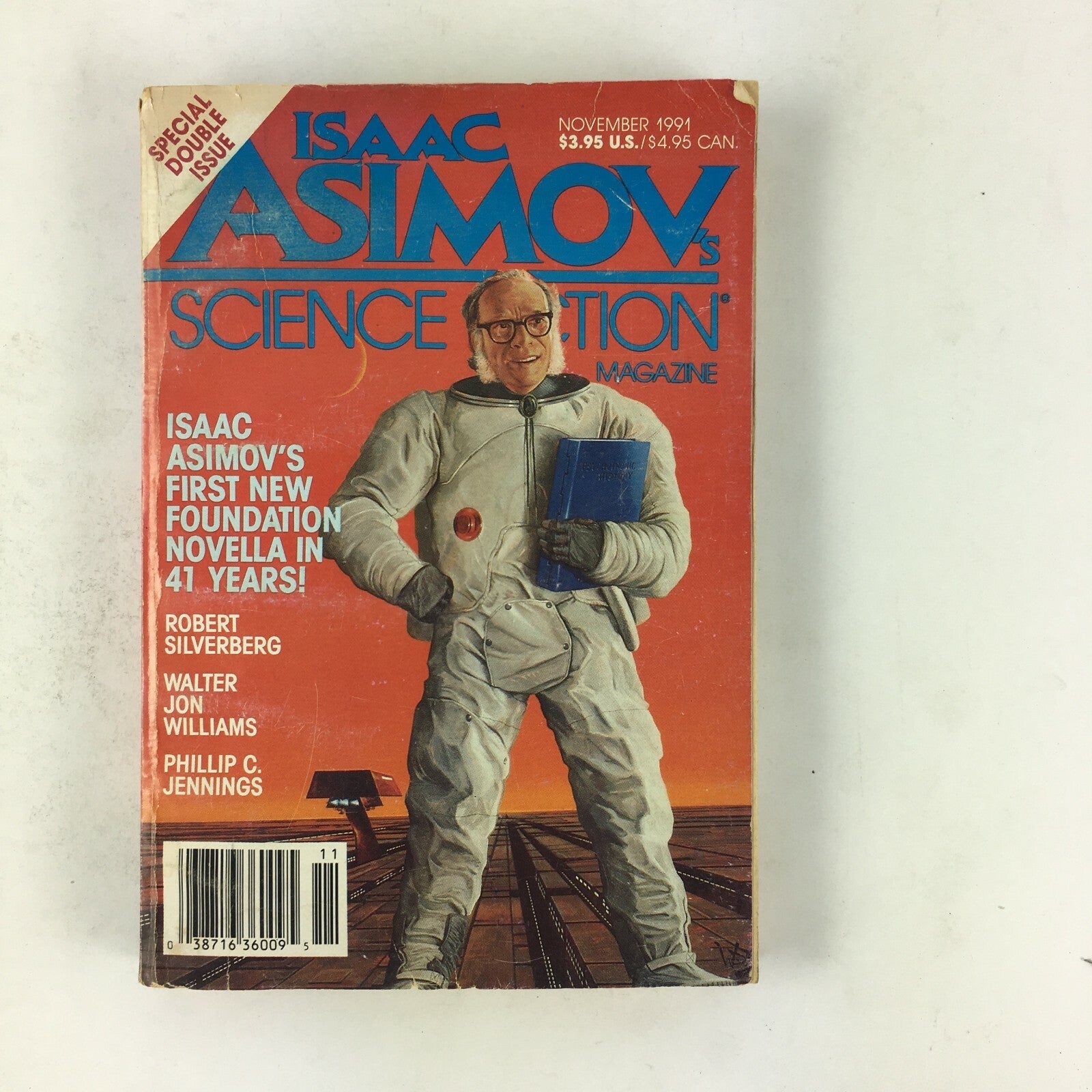 November 1991 Isaac Asimov's Science Fiction Magazine Robert Silverberg Phillip