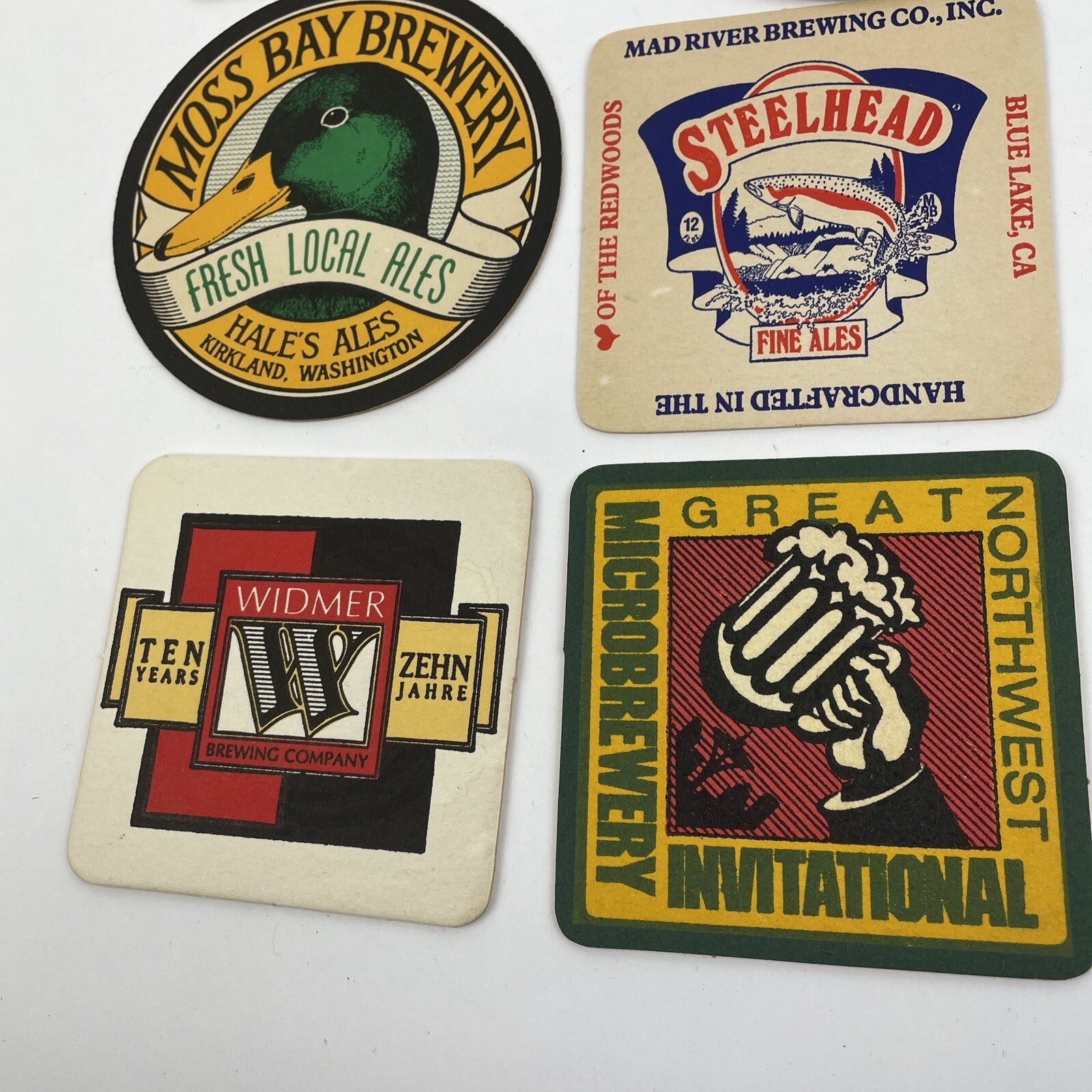 Vintage beer coasters Lot of 20 ALL DIFFERENT  Import & Domestics Home Bar Retro