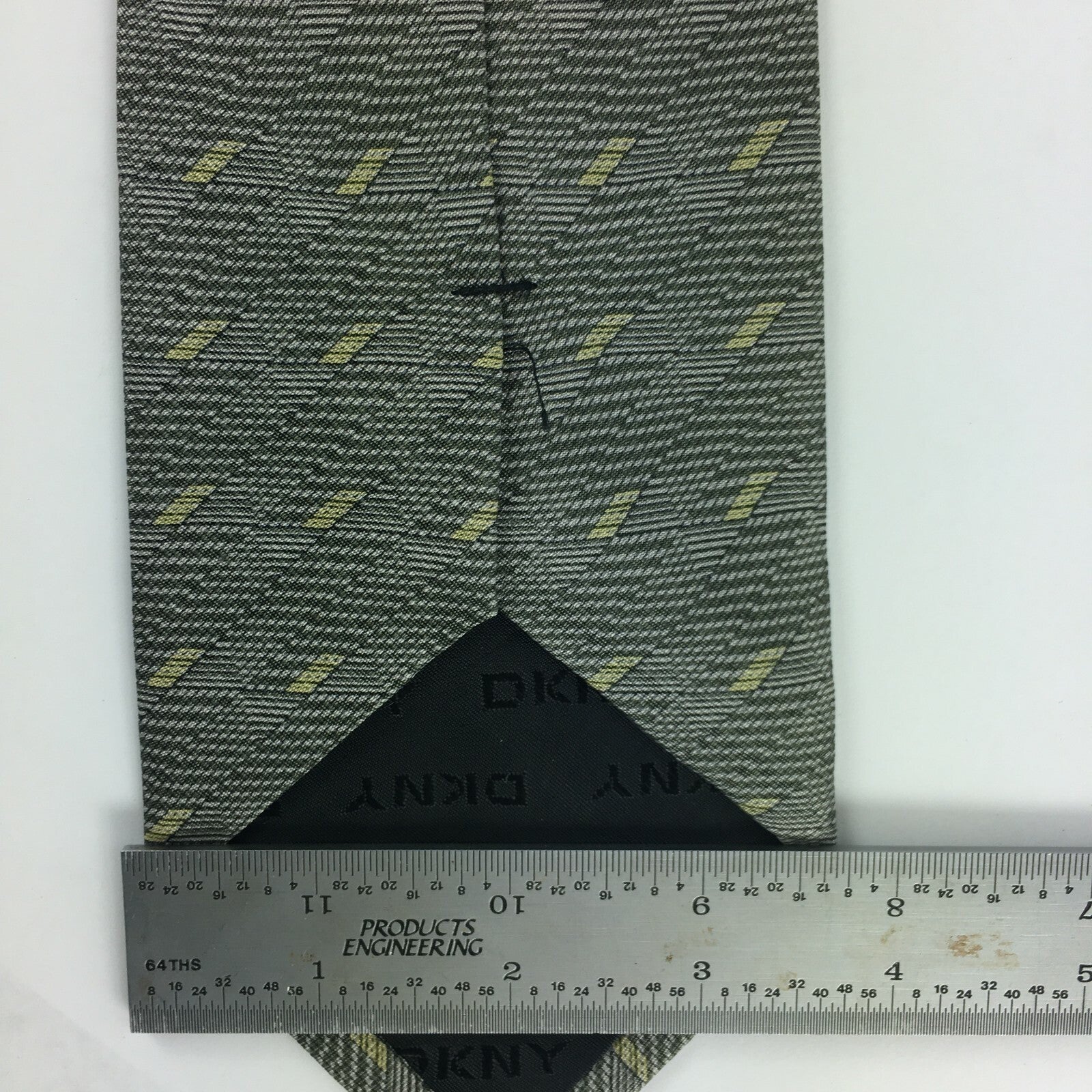 Genuine DKNY 100% Silk Handmade Stylish Formal/Casual Tie Multi Coloured
