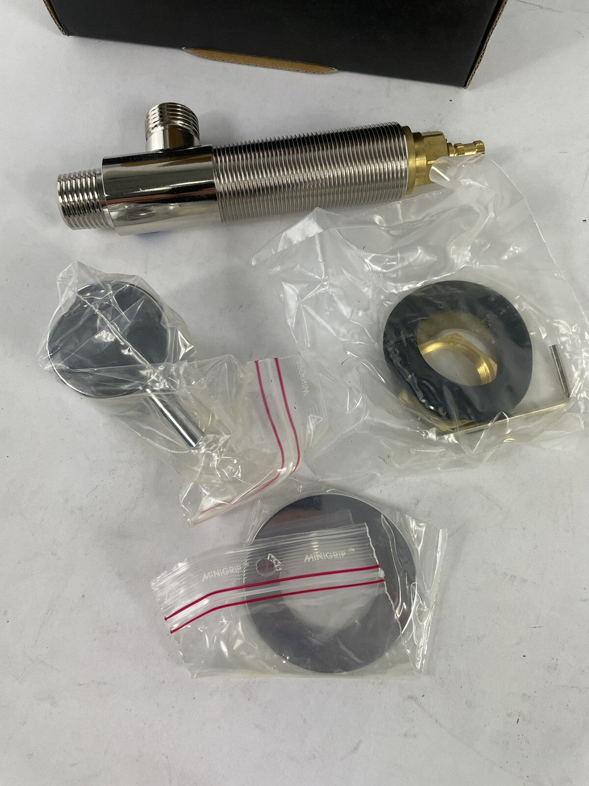 Vola S50D polished chrome stop valve without non-return valve