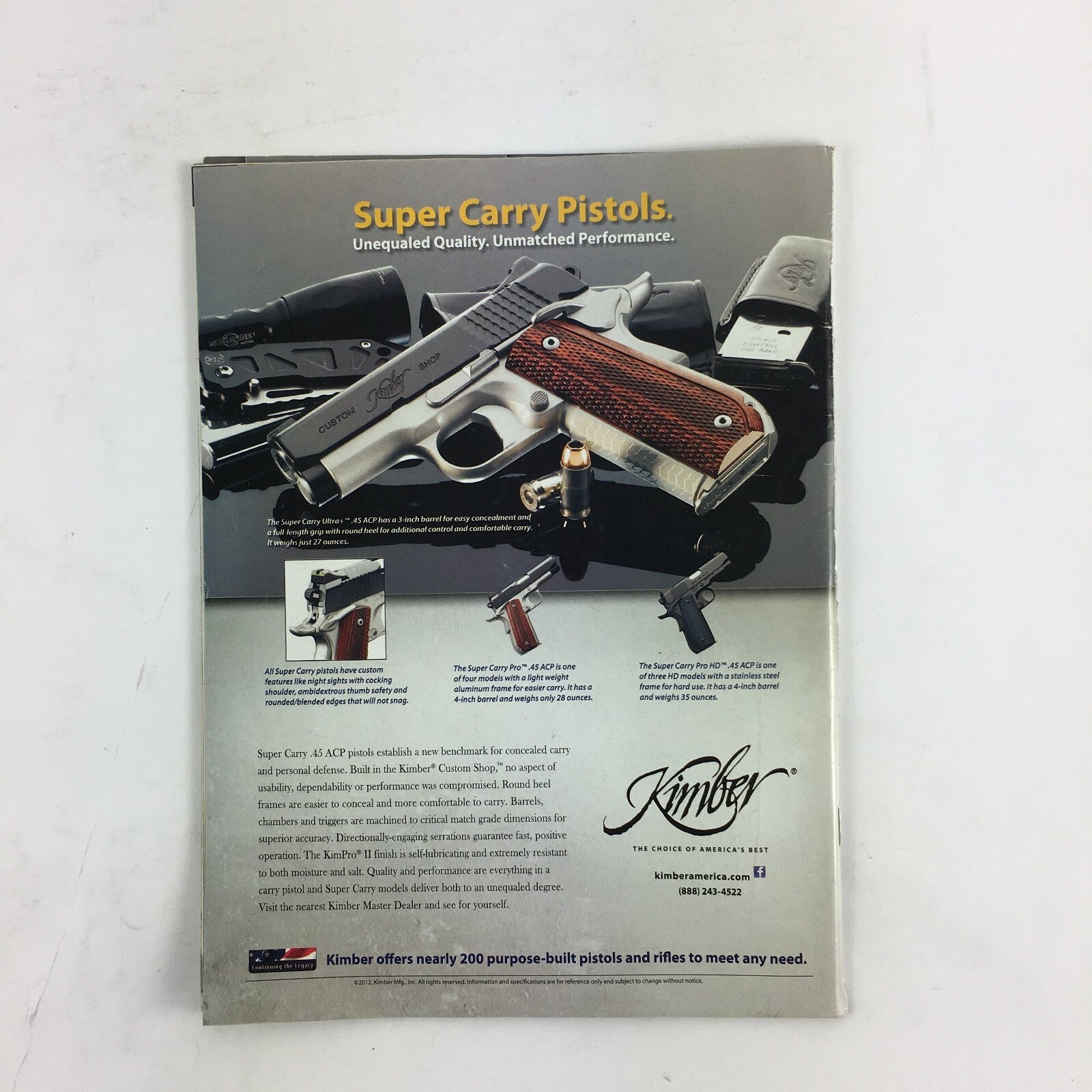 March 2013 Guns & Ammo Magazine Extreme Punishers Desert Eagle .50 .338 Vs. .348