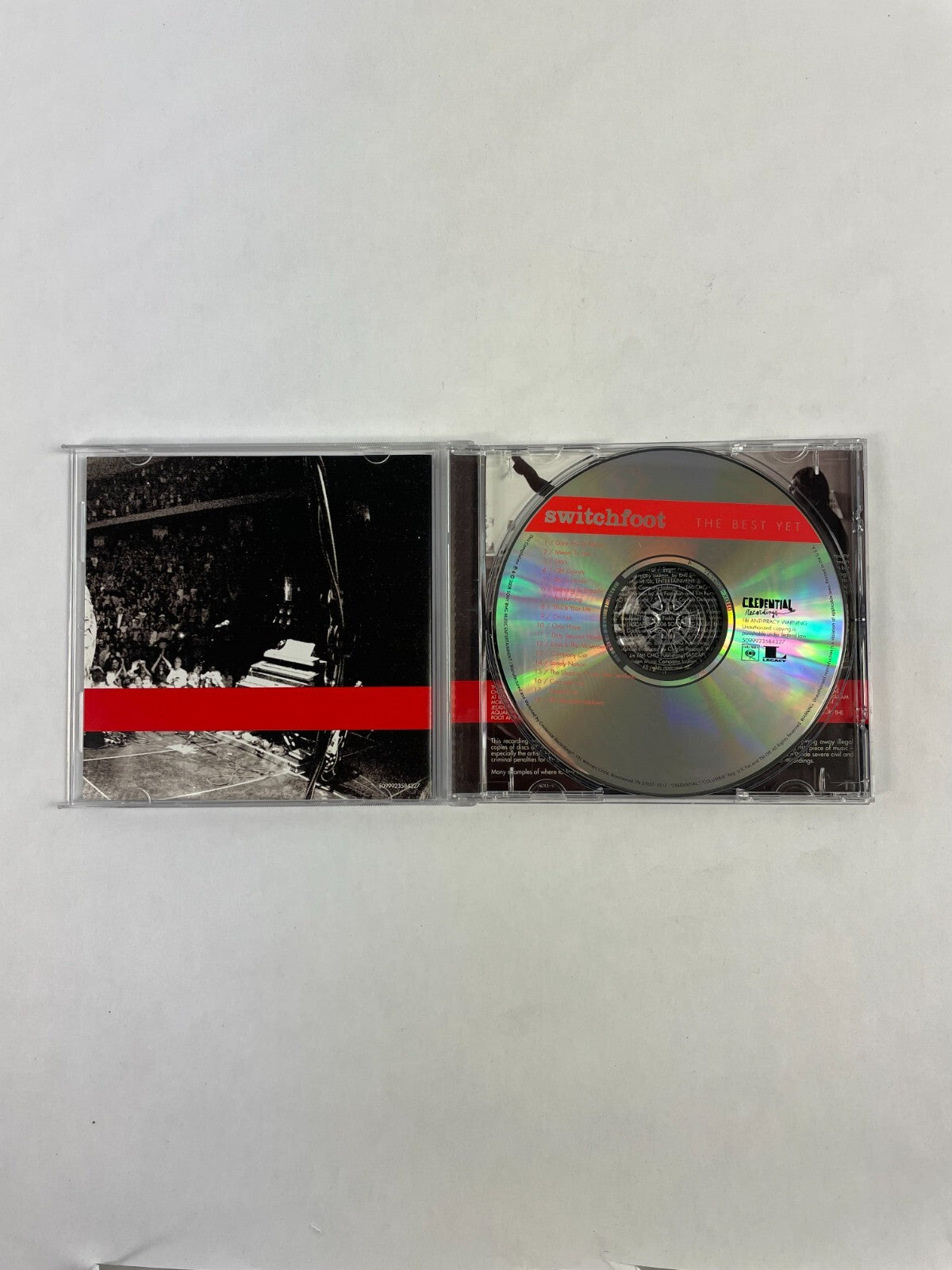 Switchfoot Stars Oh! Gravity Meant To Live On Fire Only Hope Company Car CD#72