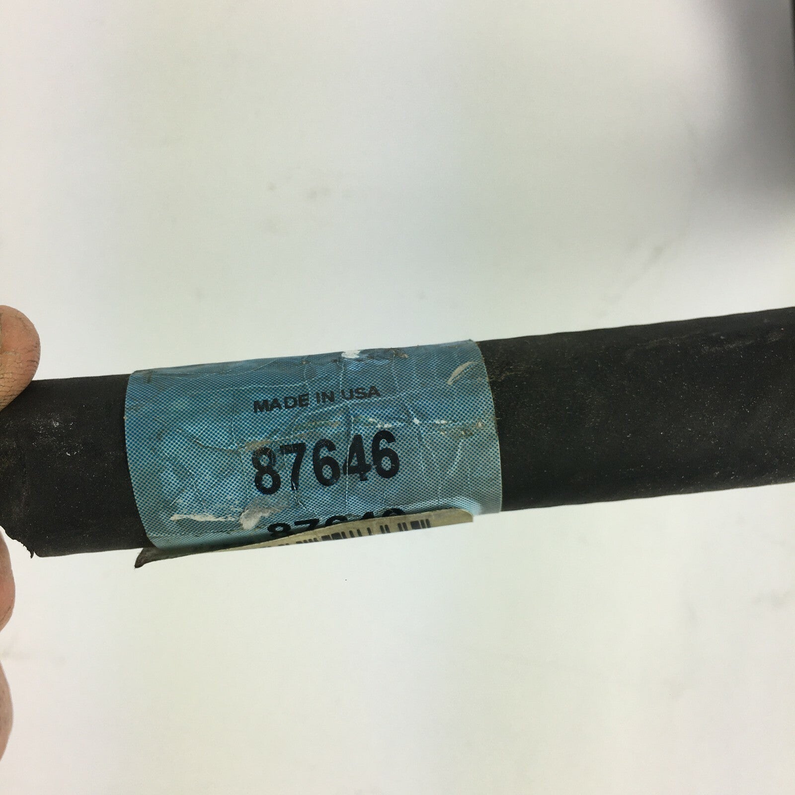 Dayco 87646 ECR molded heater hose OEM replacement EPDM rubber coolant hose for automotive cooling and HVAC systems A13.