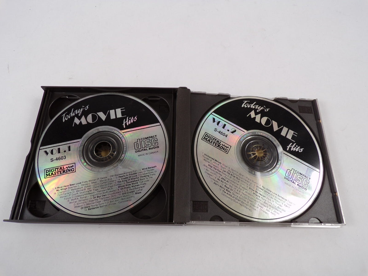 Today's Movie Hits I Must Have Been Love Brelly Woman Wind beneath Hearts InCD#2