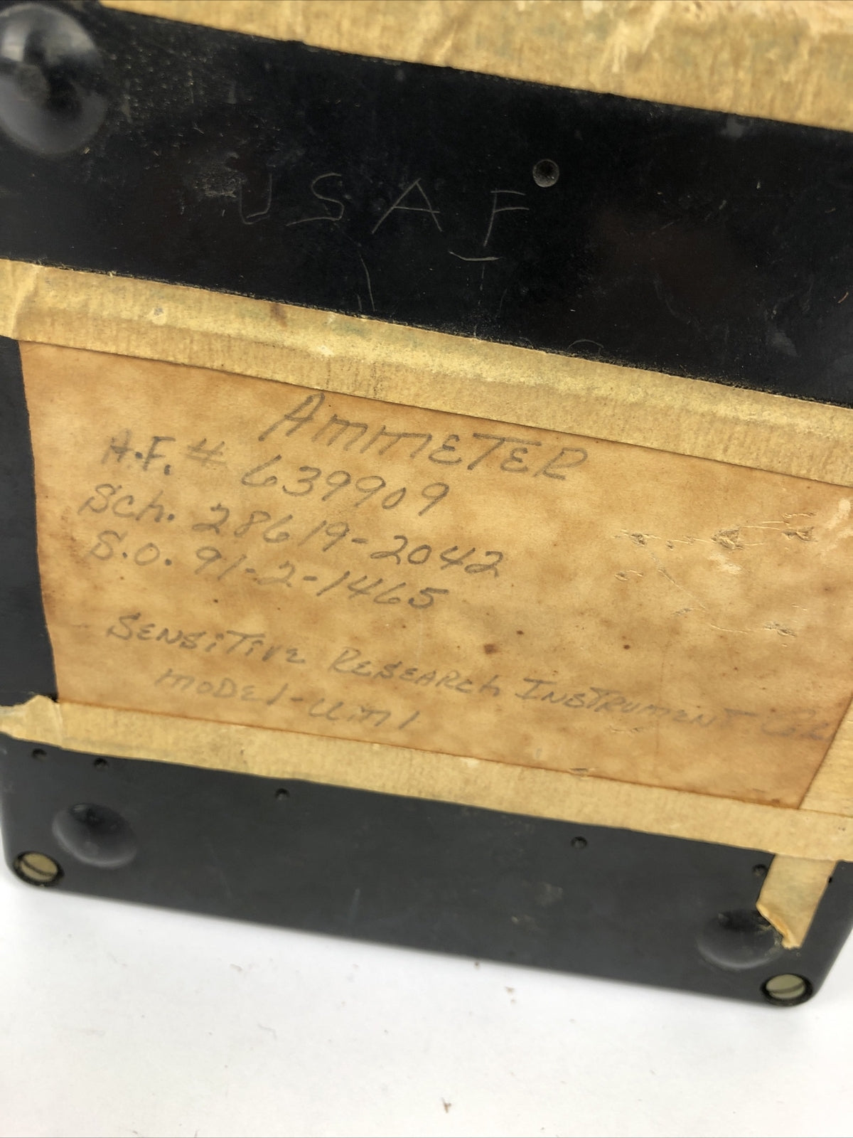 Sensitive Research Instrument Corporation Amperes Direct Current Model UMI
