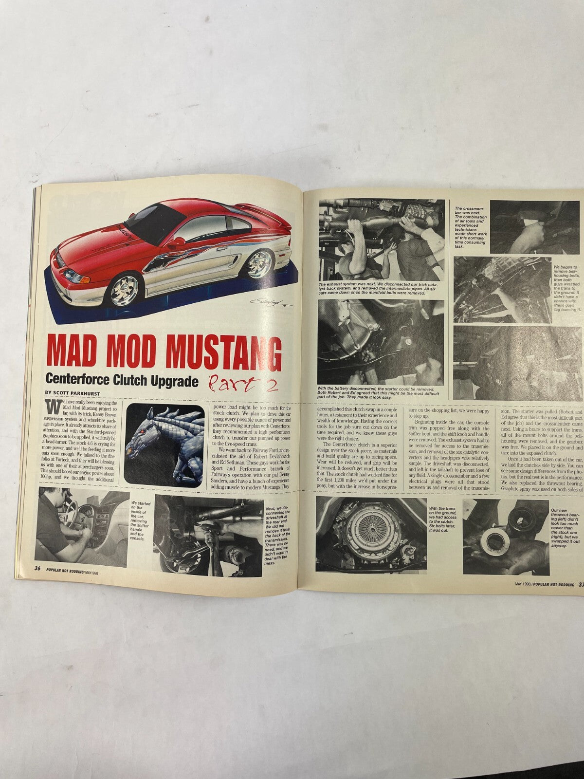 May 1998 Hot Rodding Magazinee Intimidator Concept Car Nascar For The Street?
