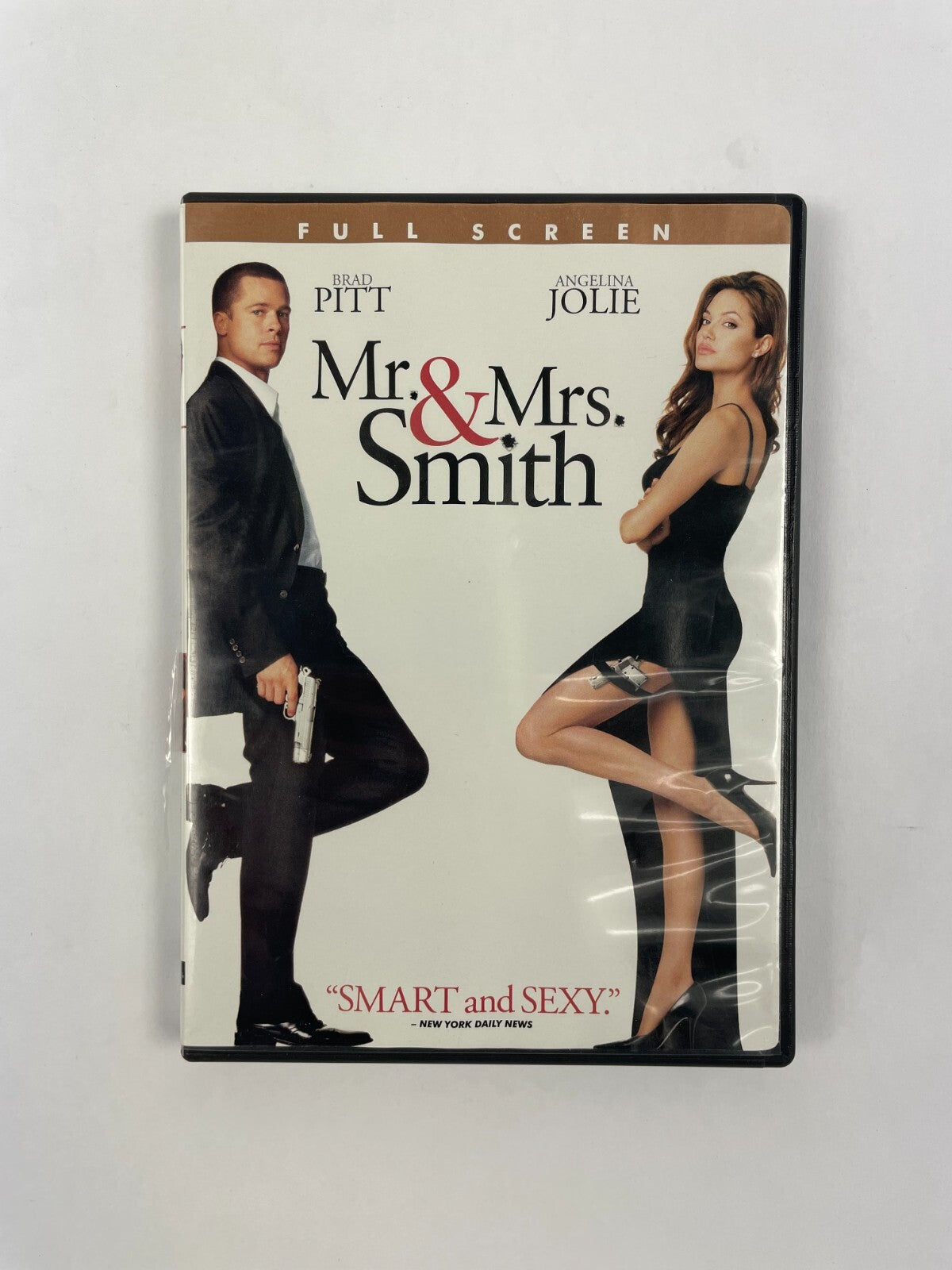 Mr & Mrs Smith Smart And Sexy Brad Pitt Angelina Jolie Jeff Mann Doug LimanMovie