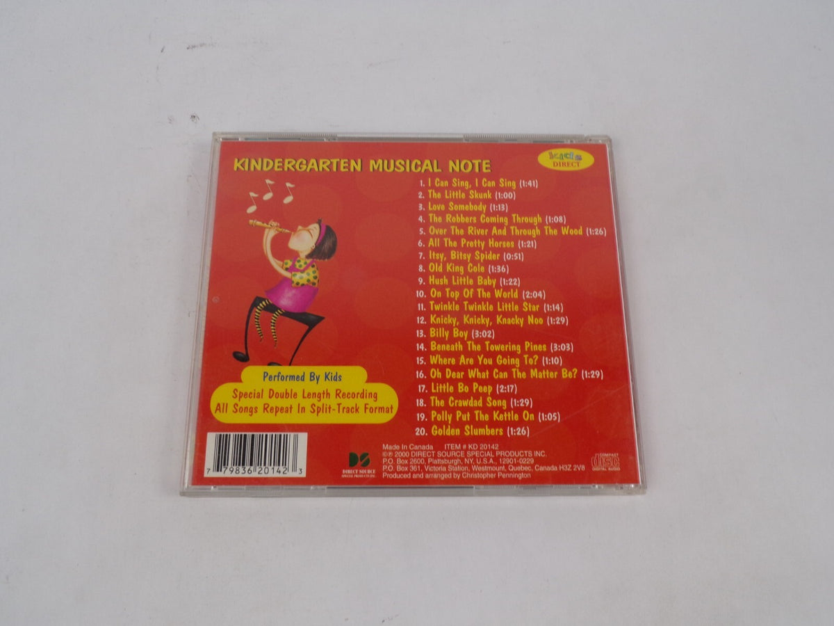 Kindergarten Musical Note I Can Sing, I Can Sing The Little Skunk Love CD#68