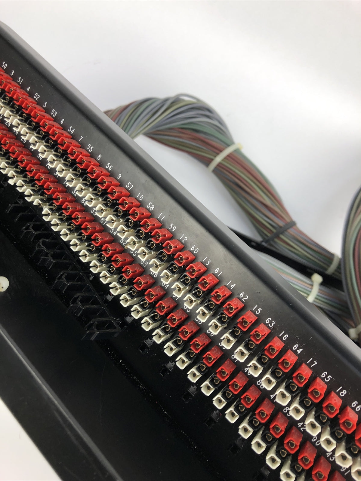 ADC 96 Bantam TT patchbay connected  to ADC UP-96NMKII  PPC RACKMOUNT PATCHBAY 3