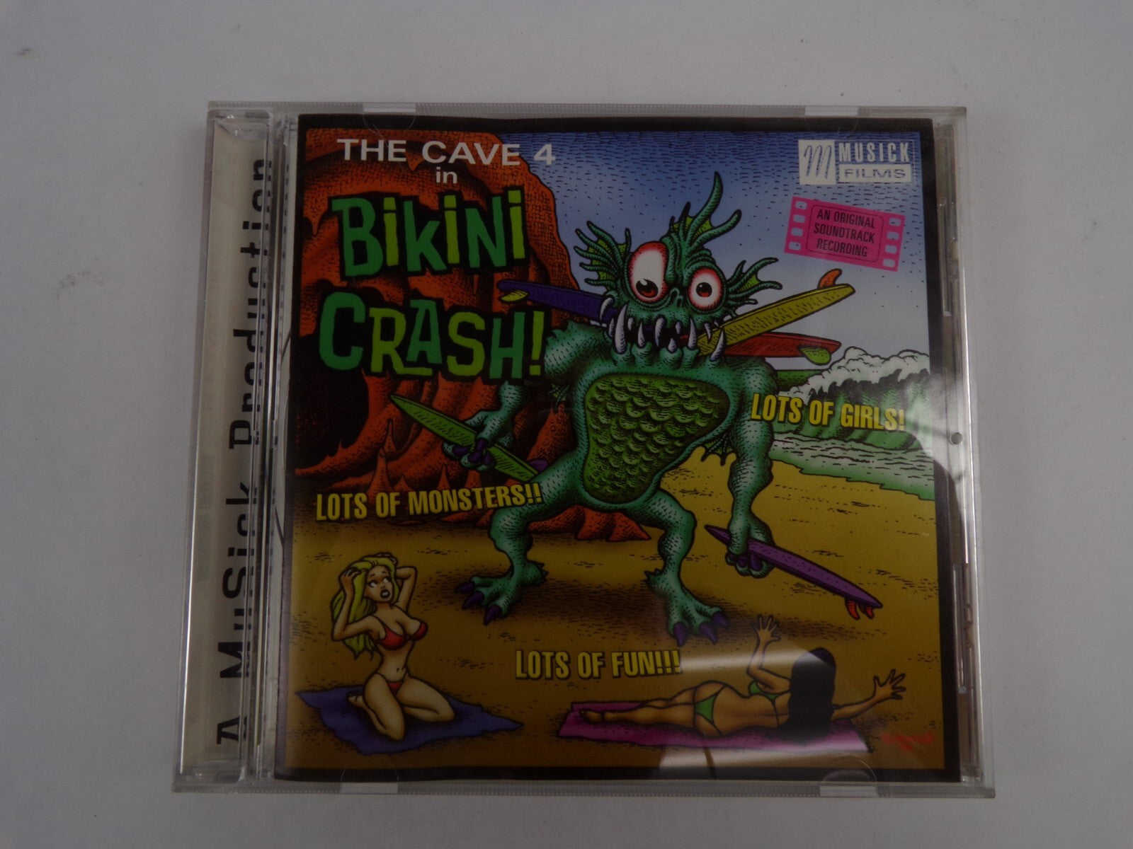 The Cave 4 In Bikini Crash Blast Off Unknown Slow Malibu Run Tribute Pt 1 CD#41