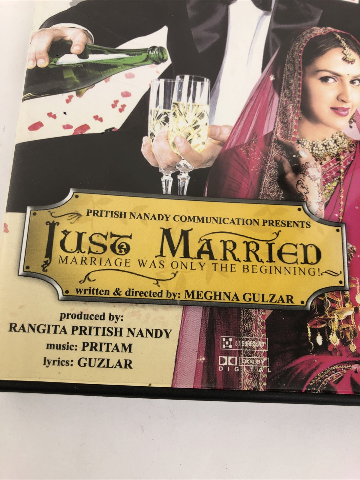 Pritish Nanady Communications JUST MARRIED - BOLLYWOOD DVD "Do Not Disturb" VGC