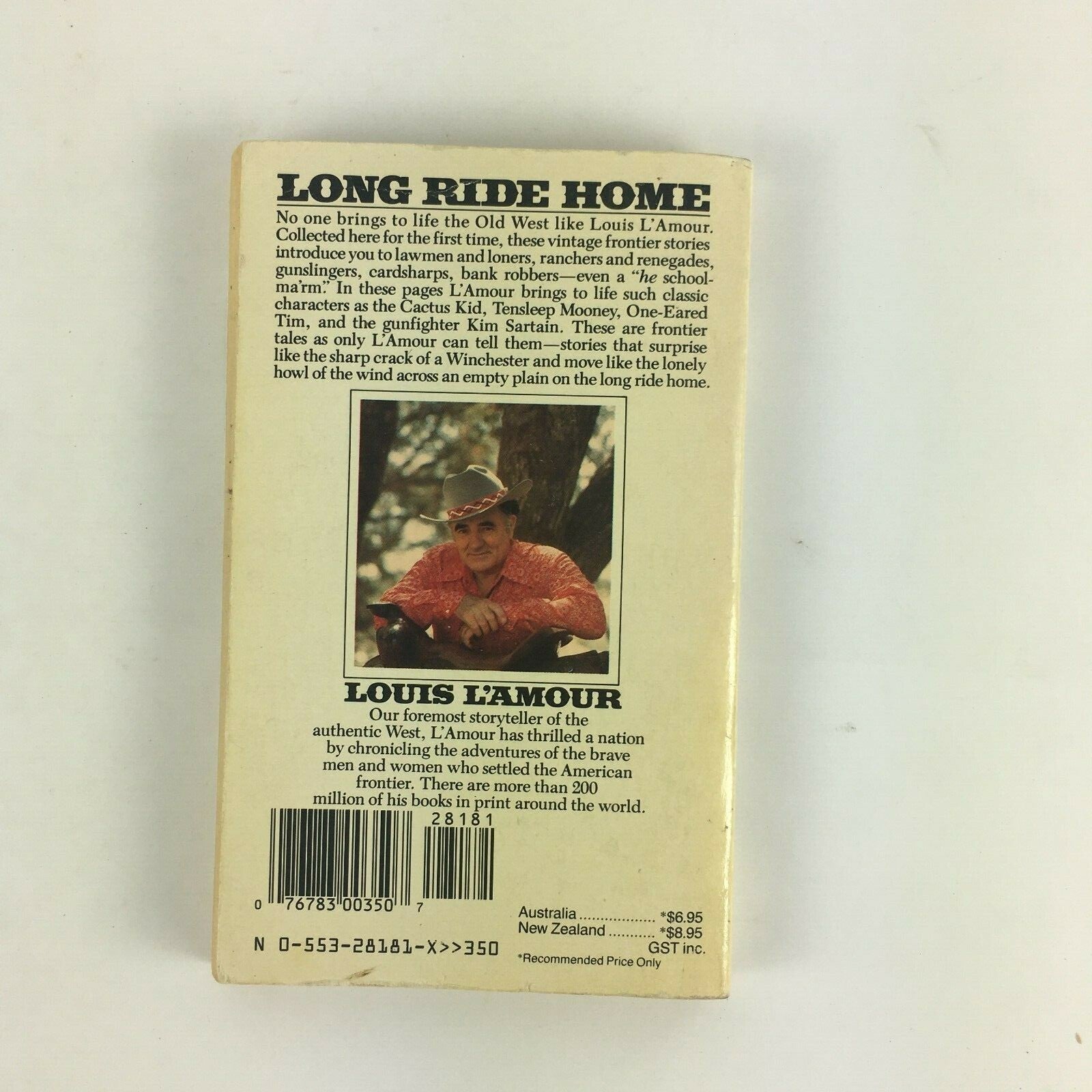 Louis L'Amour Frontier Stories by the Author of Education Long Ride Home 