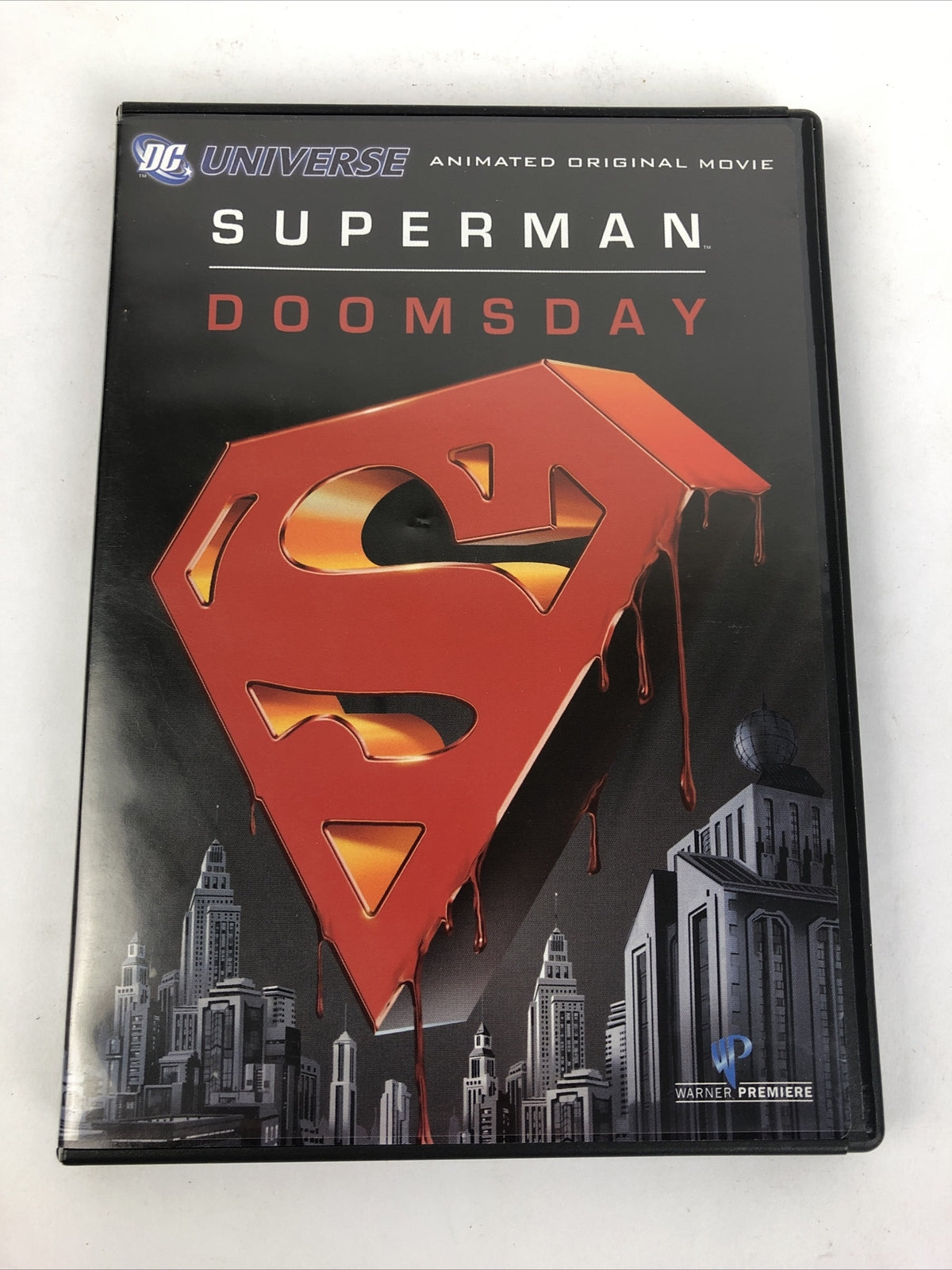 Superman: Doomsday DVD DC Universe Animated Feature Film - Mint Condition
