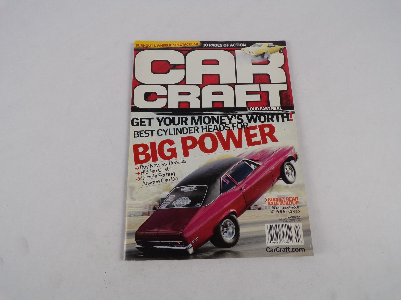 March 2006 Car Craft Get Your Money's Worth! Best Cylinder Heads For Big Power