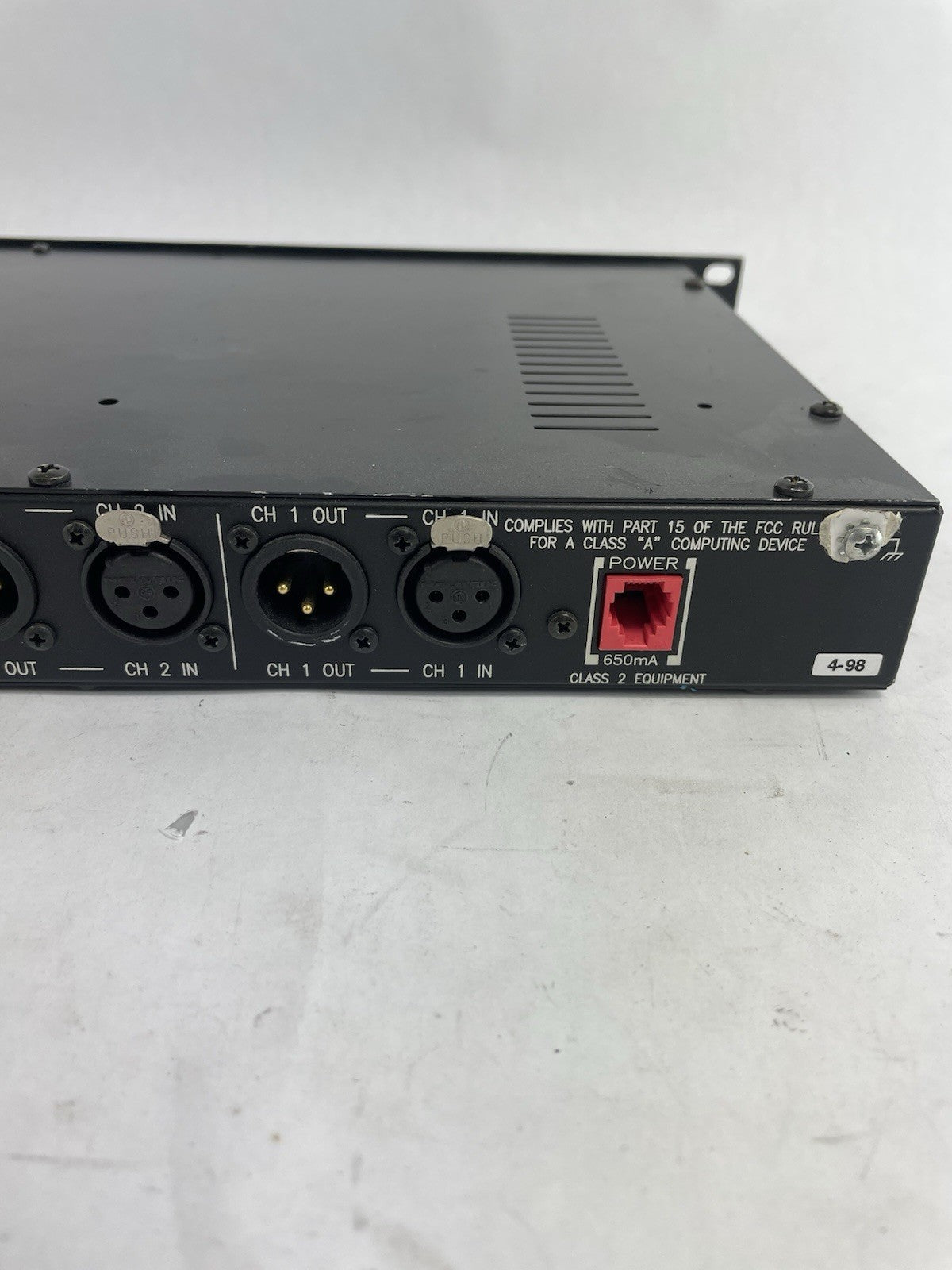 Rane AD22B - Rack Mount Dolby Time Link Digital Delay No PSU