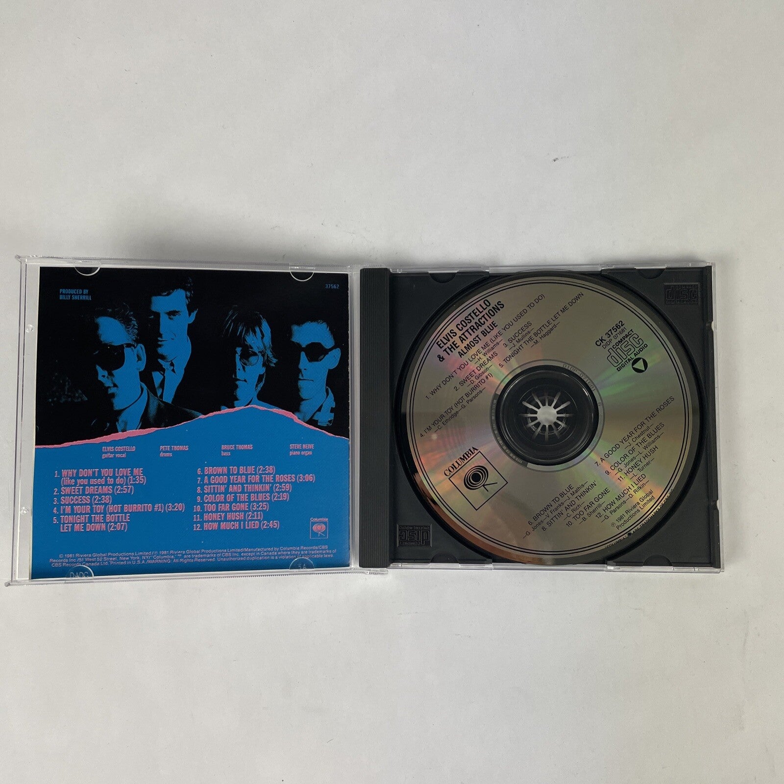 Elvis Costello And The Attractions - Almost Blue CD  #29
