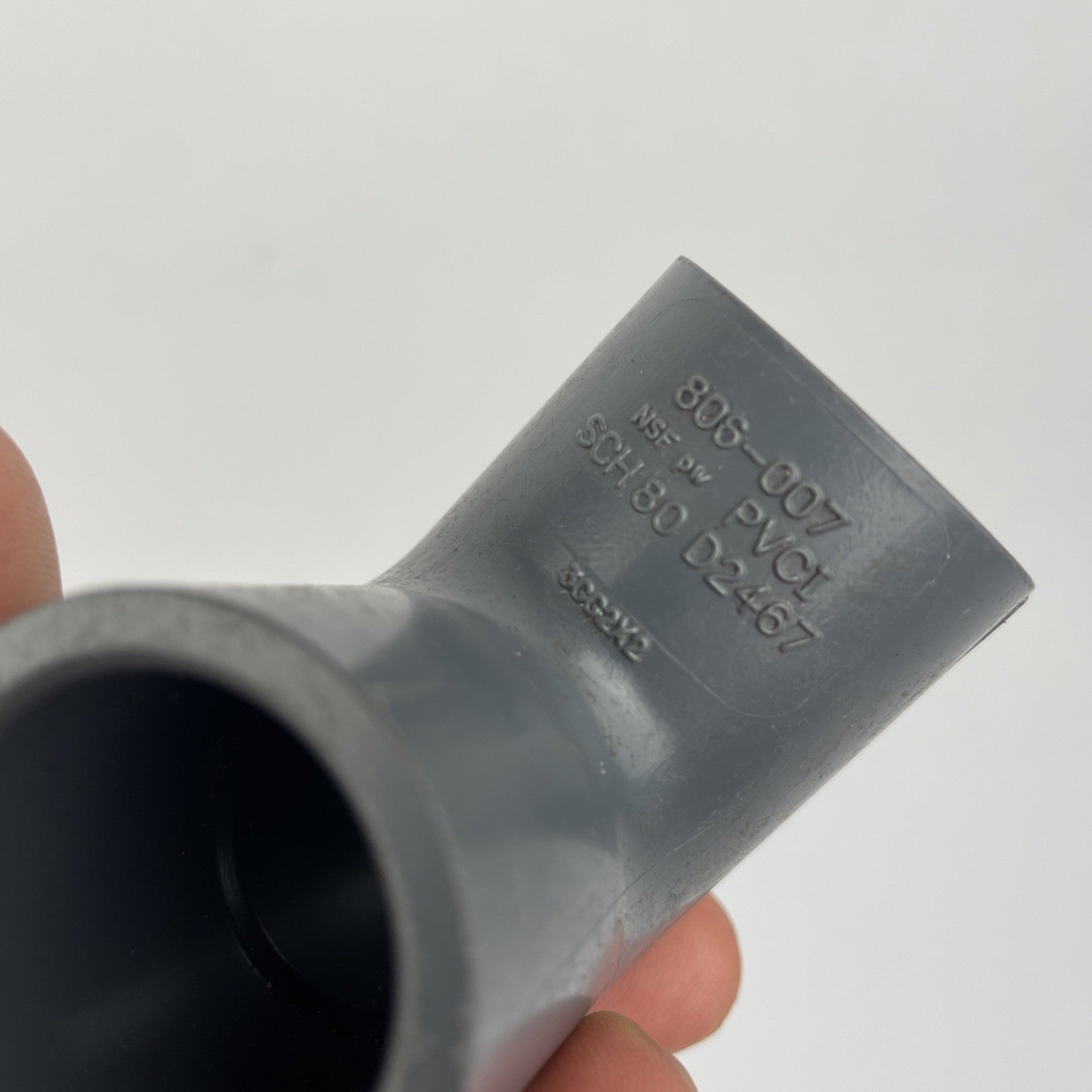 Lot of 6 x LASCO Spears USA 3/4" PVC 90 Degree Elbow #806-007 SCH 80 D2467