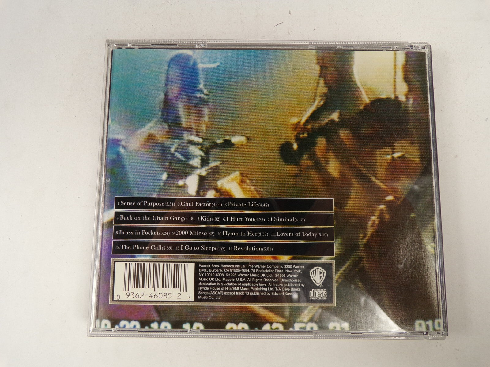 Pre Tenders Sense Of Purpose Chill Factor Private Life Kid I Hurt You CD#45