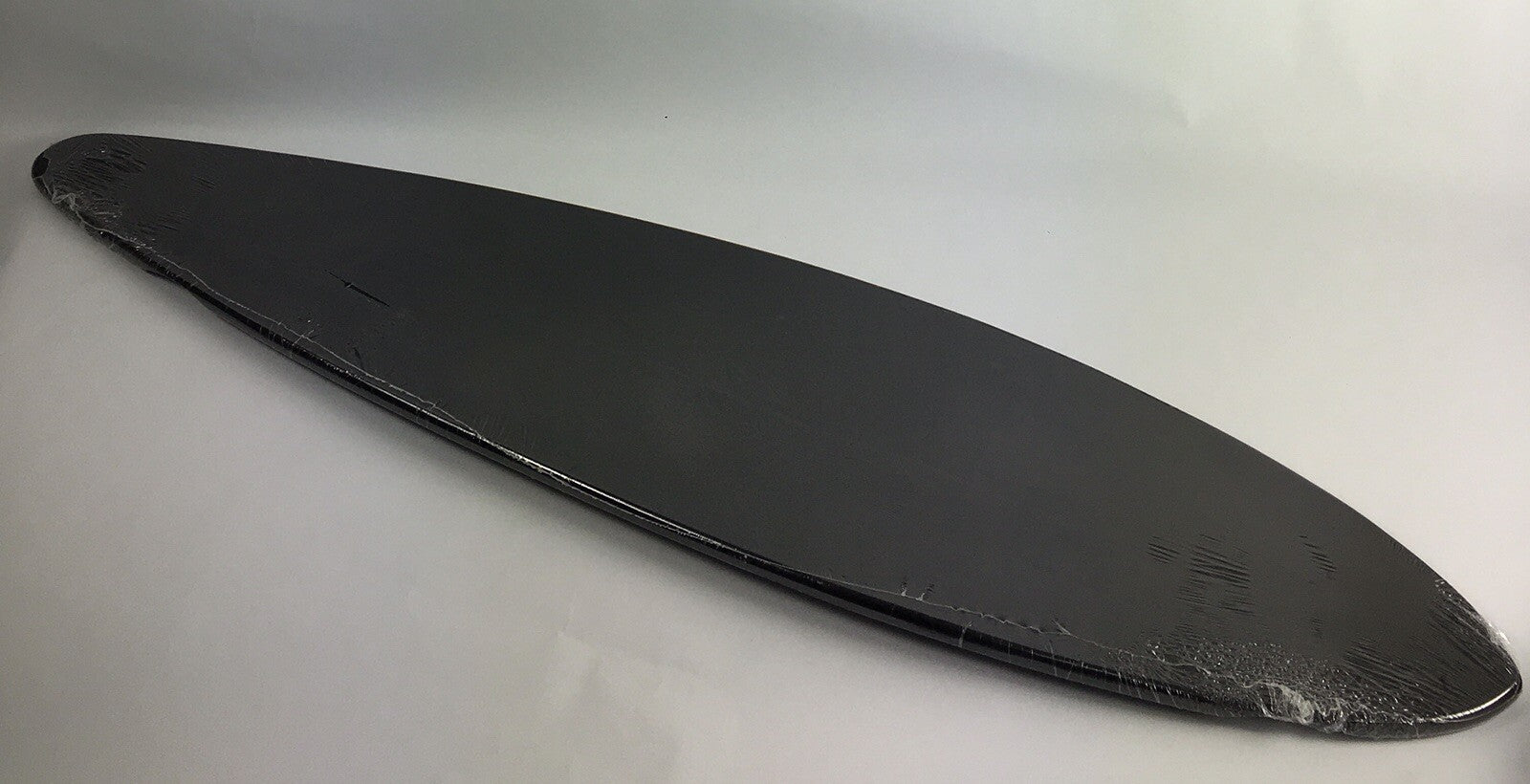 Black 8-ply natural maple 9x40 top mount downhill freeride longboard skateboard deck C2.