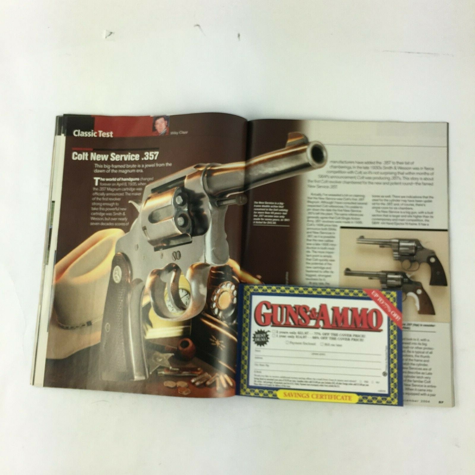 December 2004 Guns&Ammo Magazines Ultimate Accuracy S&W's Performance center1911