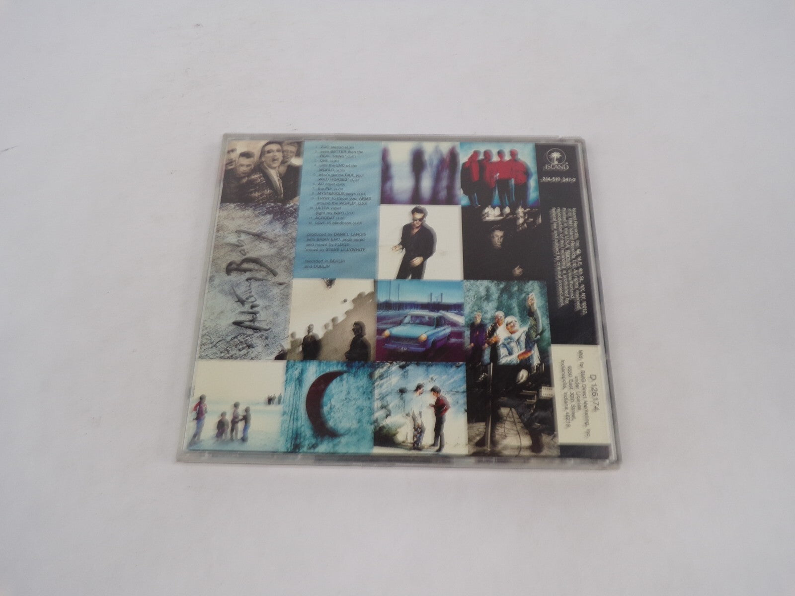U2 Achtung Baby Zoo Station Even Better Than The Real Thing One Until The CD#70