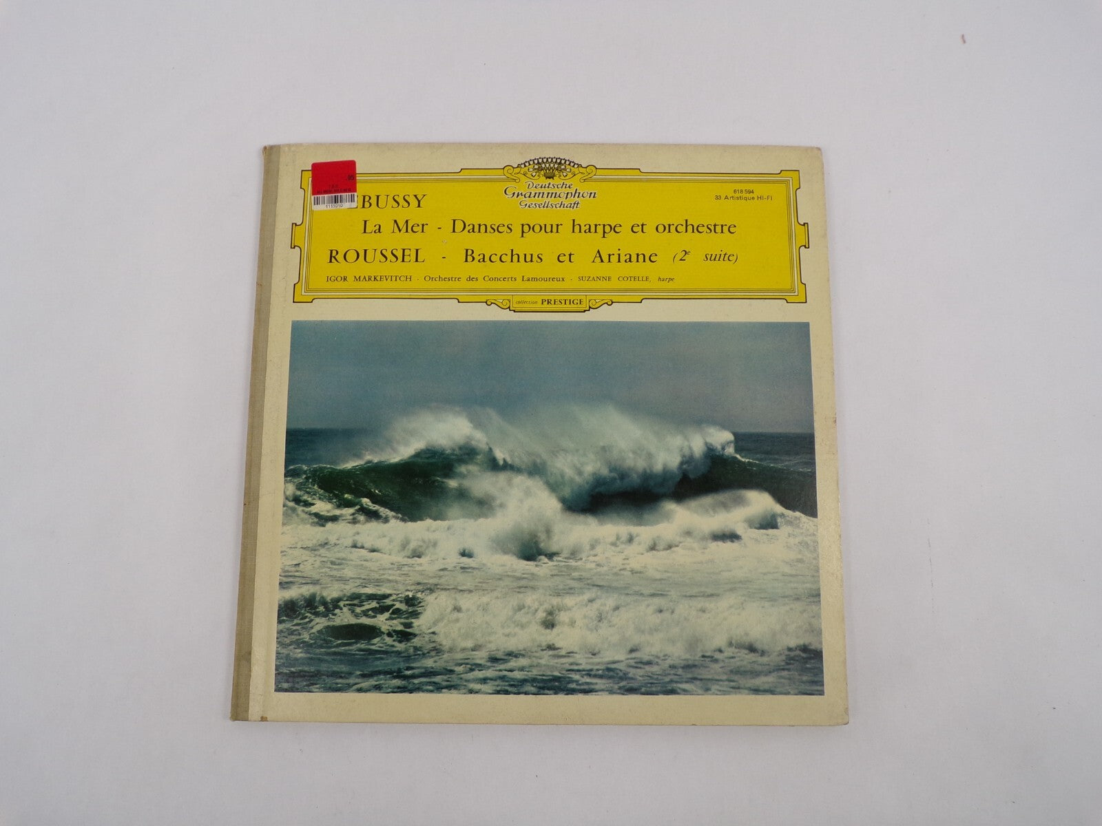 Deutsche Grammophon Gesellschaft De I'aube A Midi Sur La Mer Jeux De Vagues