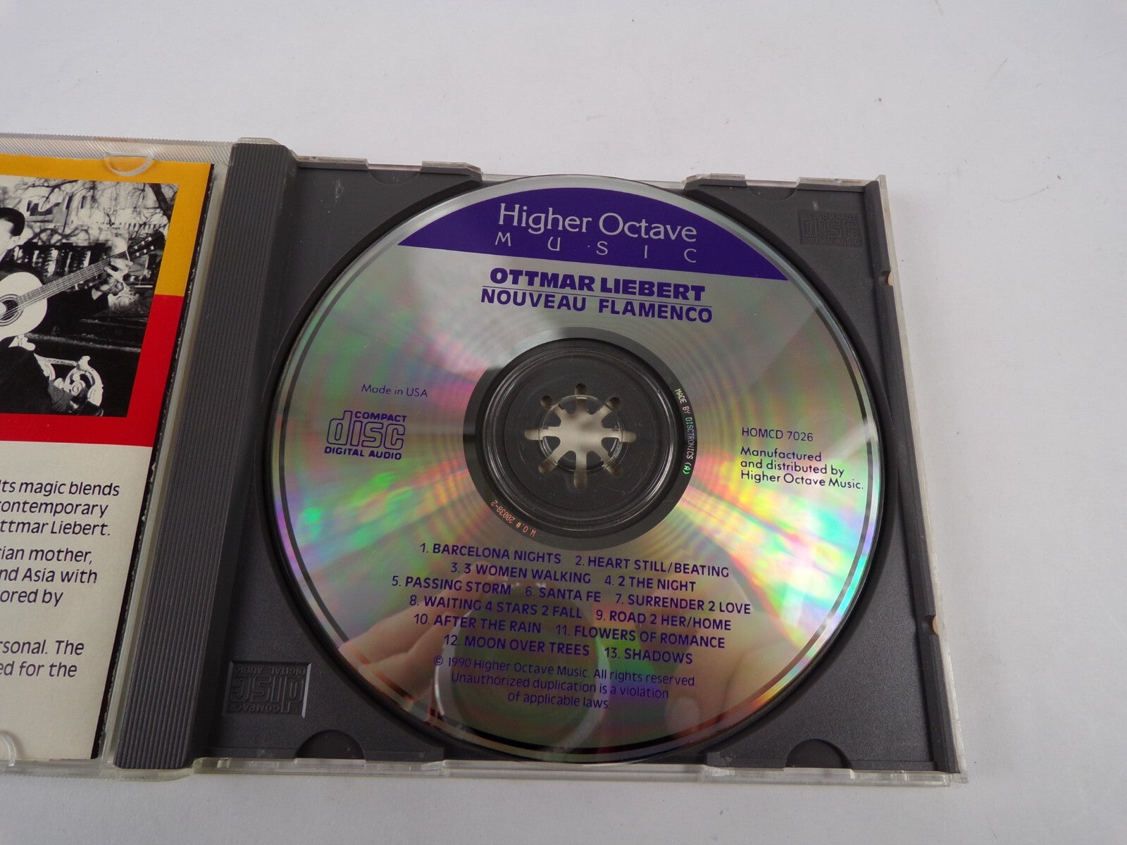 Ottmar Liebert Nouveau Flamenco Barcelona Nights 2 The Night Santafe CD#62