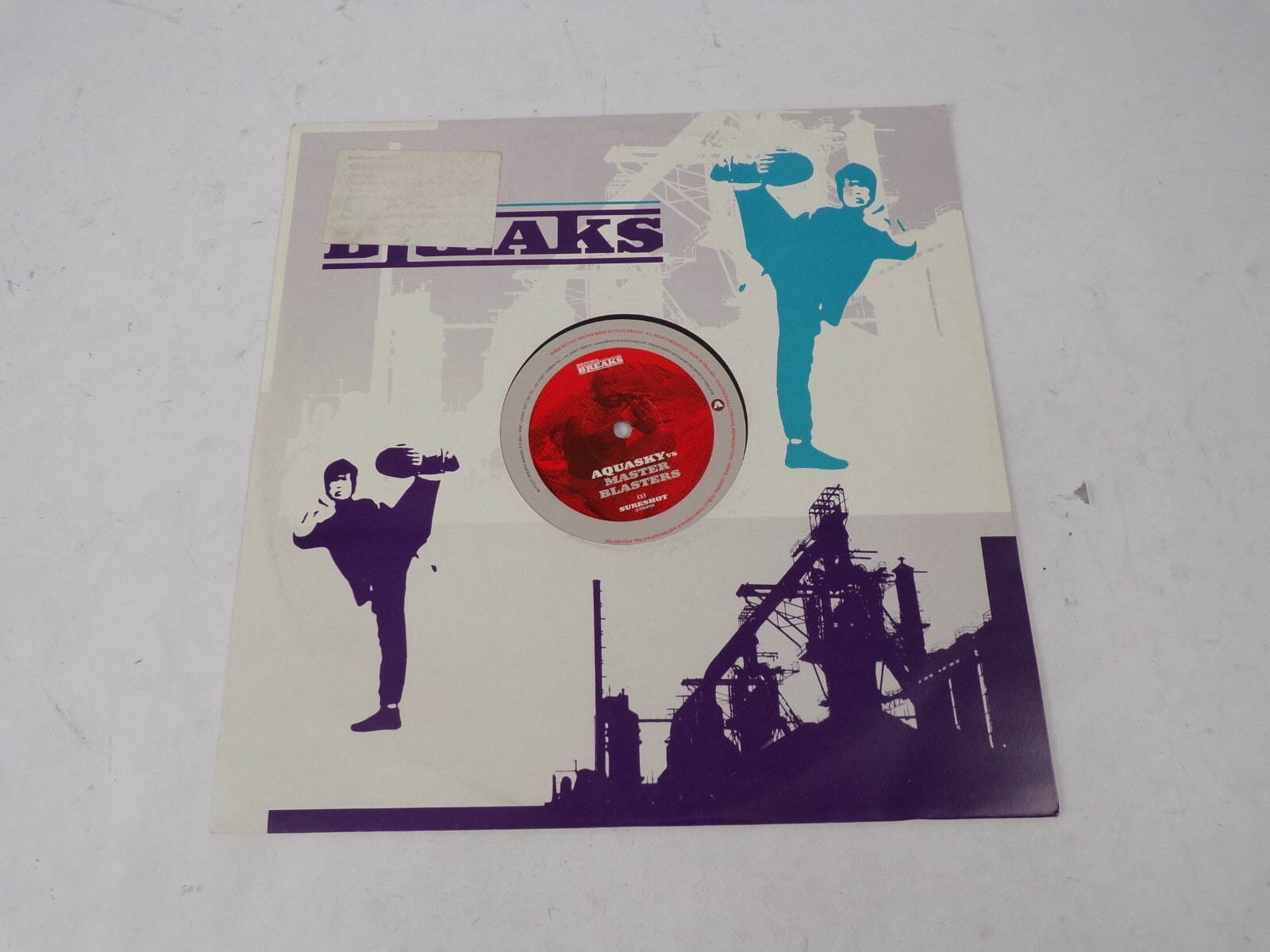 Aquasky vs Master Blasters Botchit Breaks Hypaspace Specifik Vinyl Record