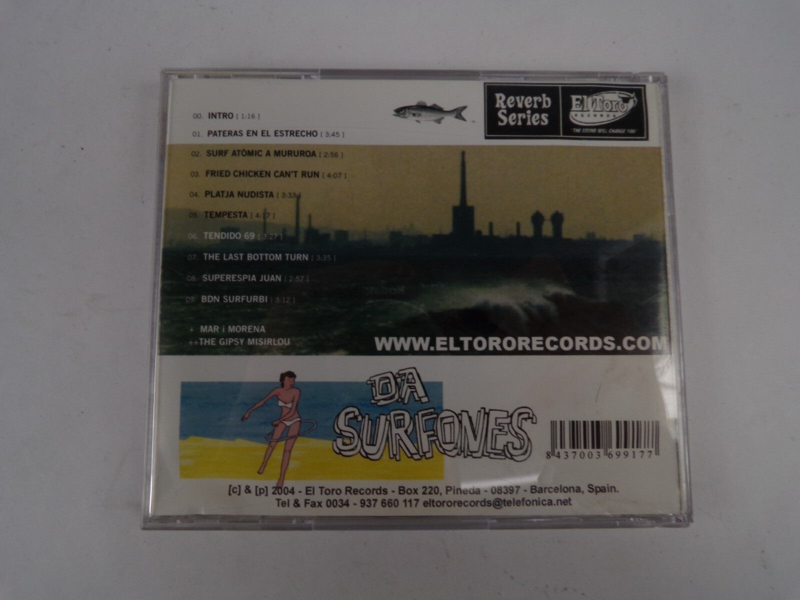 The Girl Who Couldn't Hula Da Surfones Intro Tempesta BDN Surfurbi CD#40