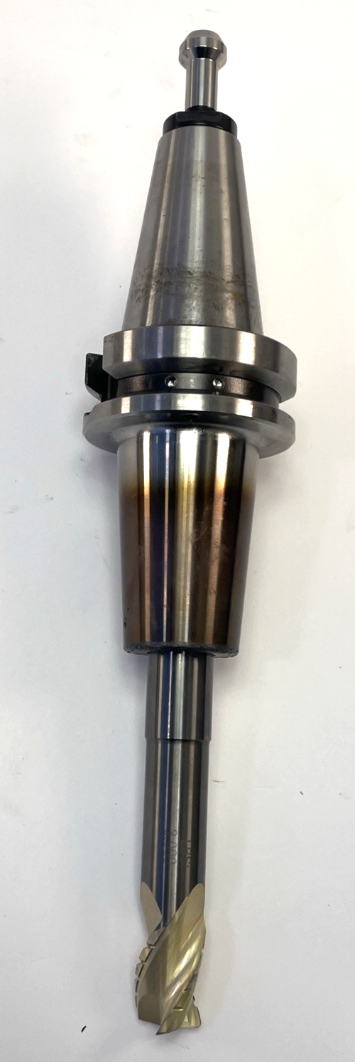 PARLEC BT40 75SF354-9 TH04839902 USA MADE w 18mm End Mill and BT40 M16 Pull Stud