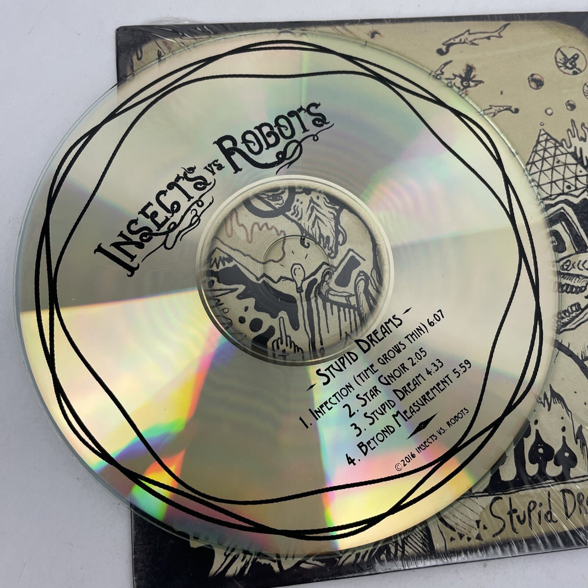 Insects Vs Robots - Stupid Dreams Digital Audio CD - 2016 -HI