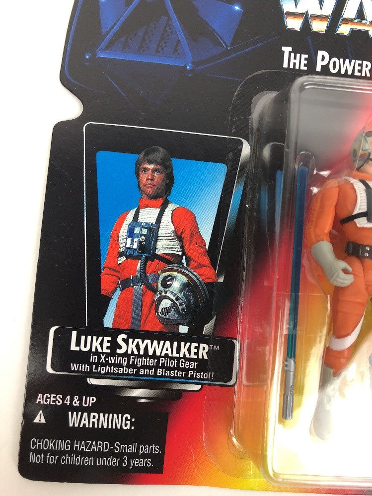 Star Wars (X-Wing Pilot) POTF LUKE SKYWALKER Transition Tray Kenner New Sealed