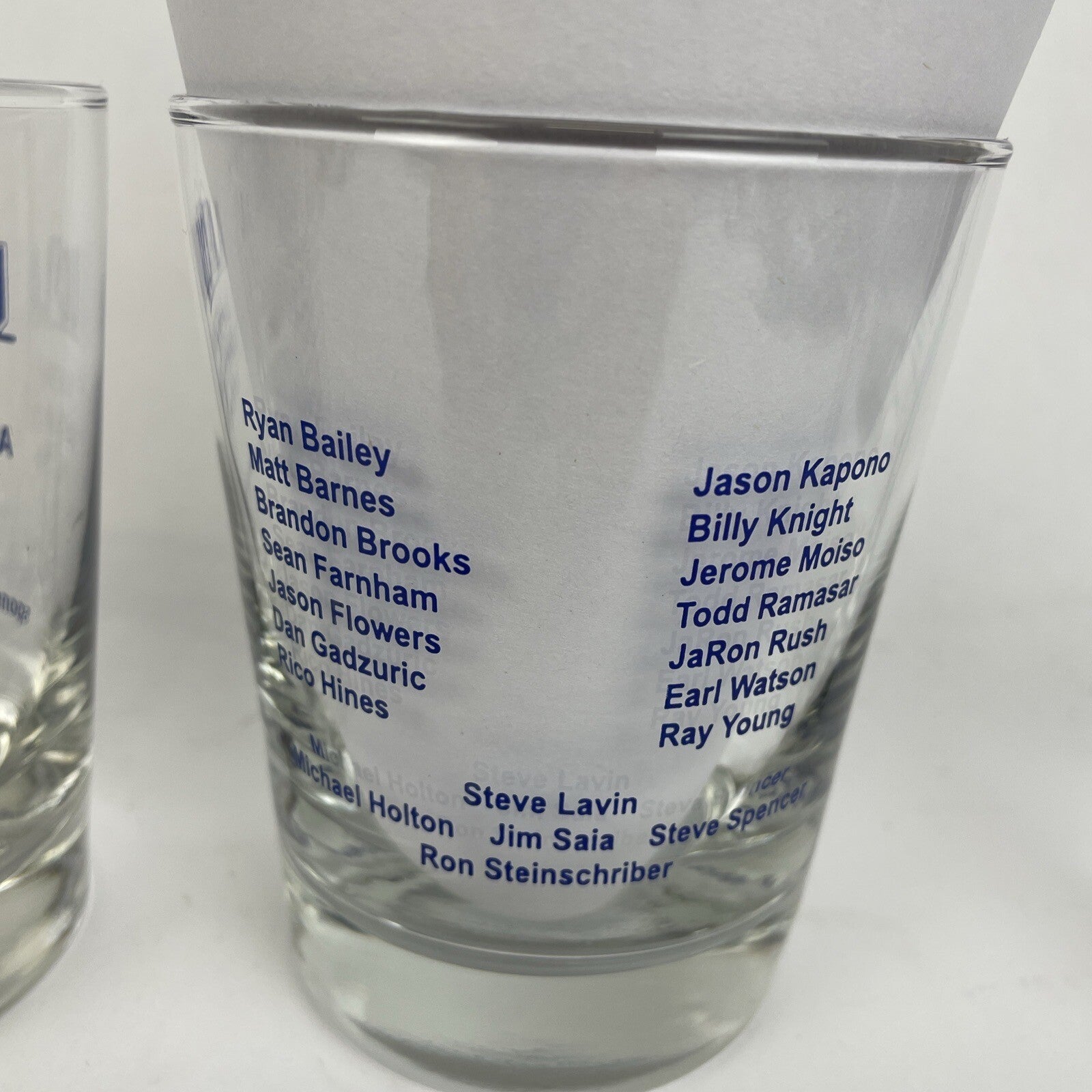 6 x UCLA Bruins Basketball Awards Banquet Bar Highball Glass 95 97 99 00 01 02