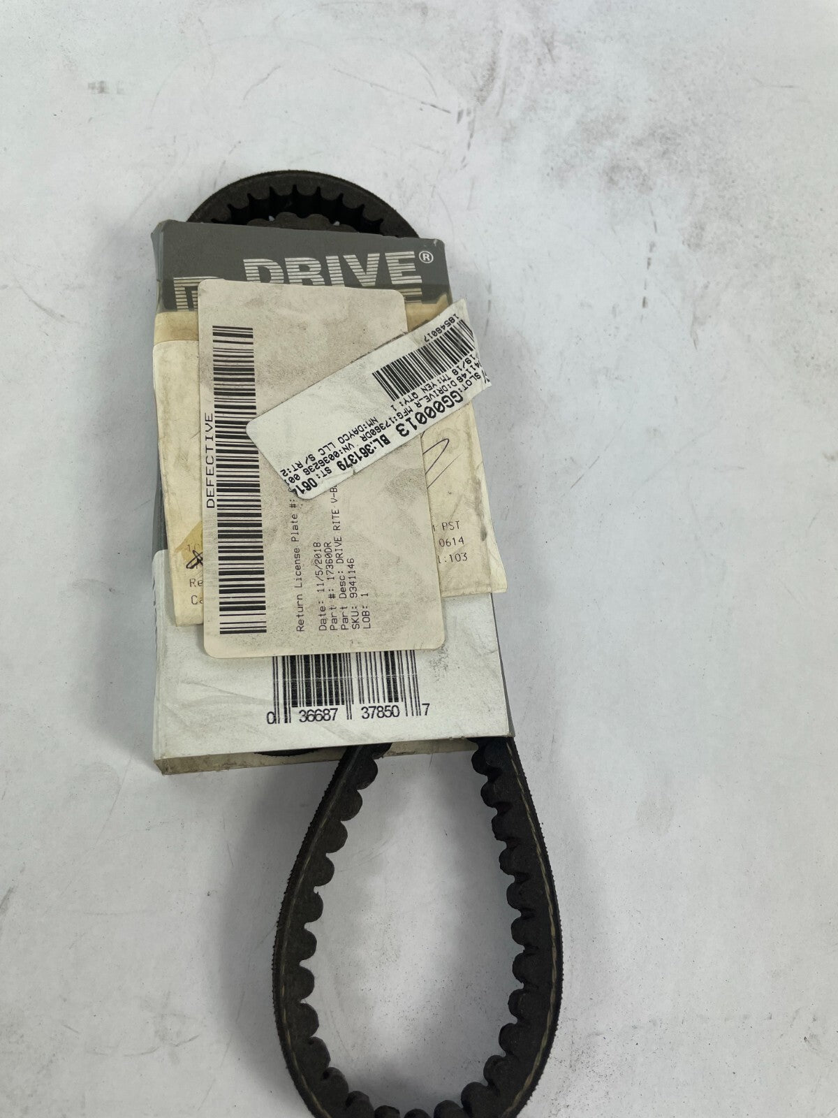 OEM Dayco Drive Rite 9341146 17360DR Premium Utility V-belt