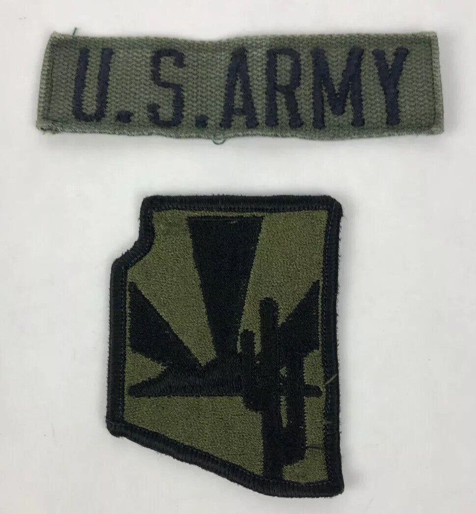 Authentic US Army Shoulder Cactus Patch Arizona National Guard - Combat Colour
